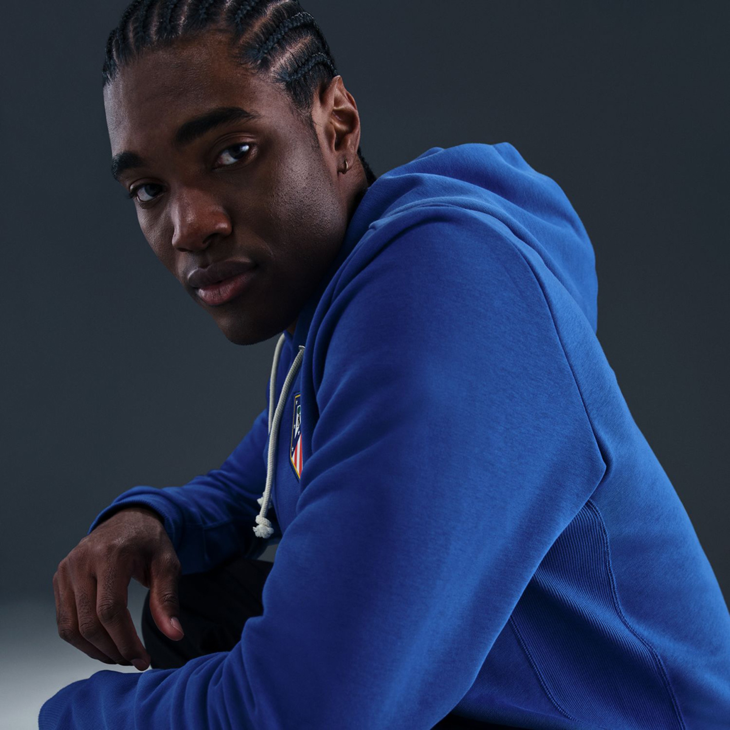 Sweatshirt de Homem Atlético de Madrid HD Azul-3
