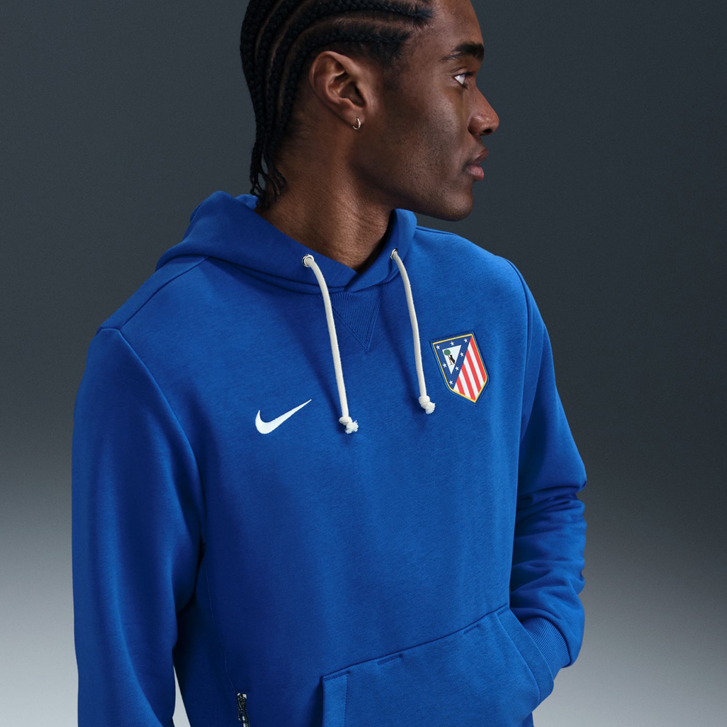 Sweatshirt de Homem Atlético de Madrid HD Azul-5