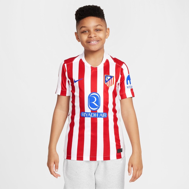 Imagen 0 de Camiseta de niños 1ª equipación Atlético de Madrid 2025-2026 Stadium Nike