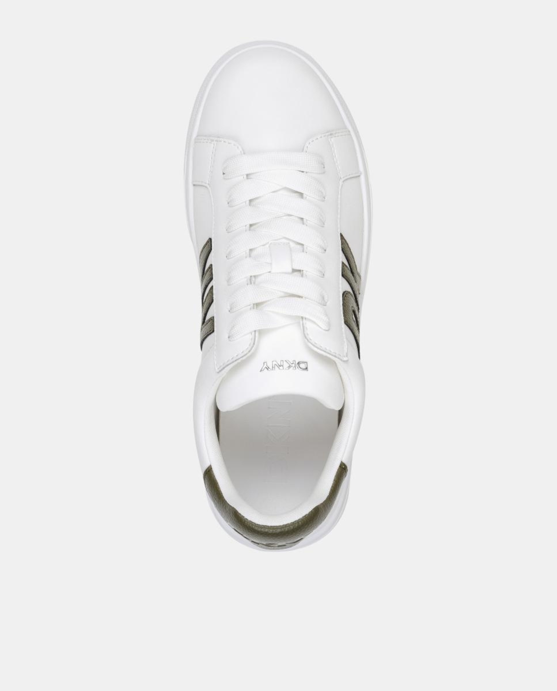 Sapatilhas em Pele Branco-3