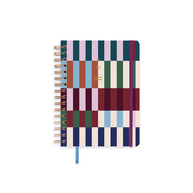 Imagen 0 de Agenda escolar 12 meses 2025-2026 168x220 mm día página Copenhague UO Multicolor español