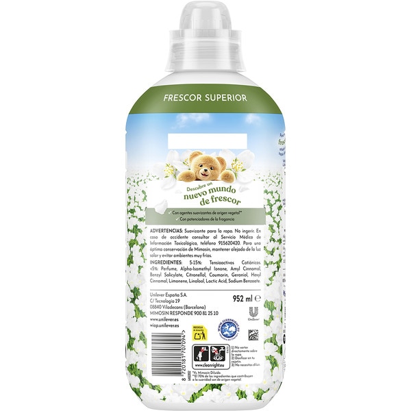 Weichspülerkonzentrat mit Extraduft Jasmintraum Flasche 56 Dosis