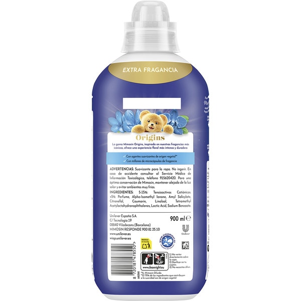 Weichspülerkonzentrat Origins Wilde Bergamotte Flasche 50 Dosis