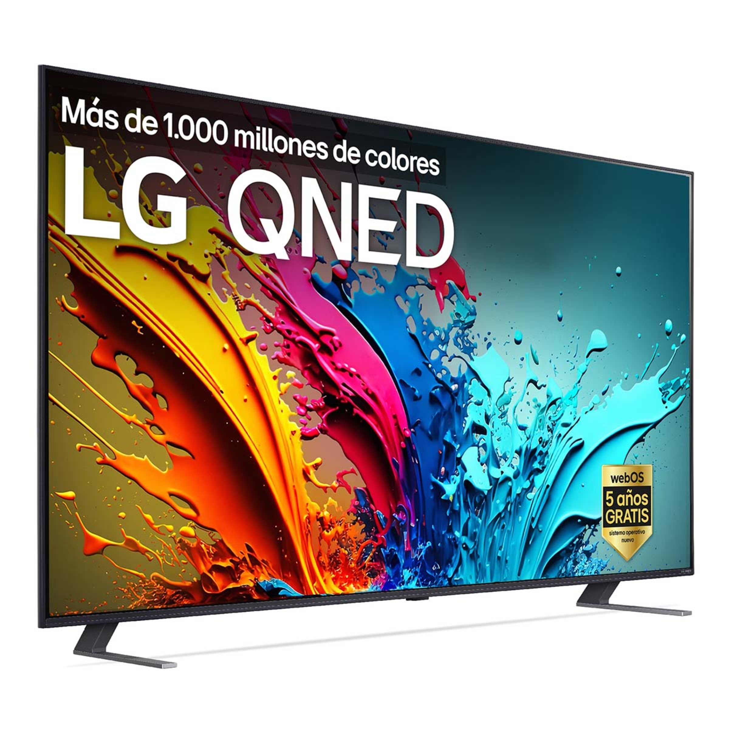 TV QNED 164cm (65") LG 65QNED85T6C 4K con Smart TV WebOS24 (Reacondicionado Grado A) Negro / Azul-1