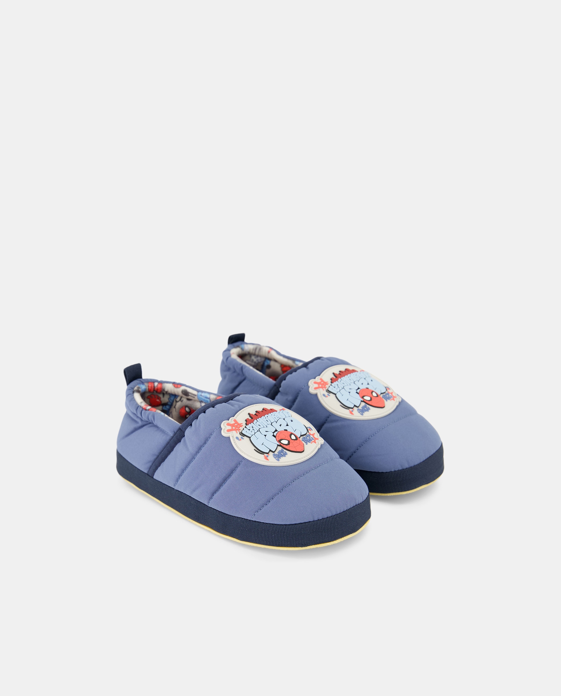 Pantufas com Fantasia Homem-Aranha 400 Azul-2