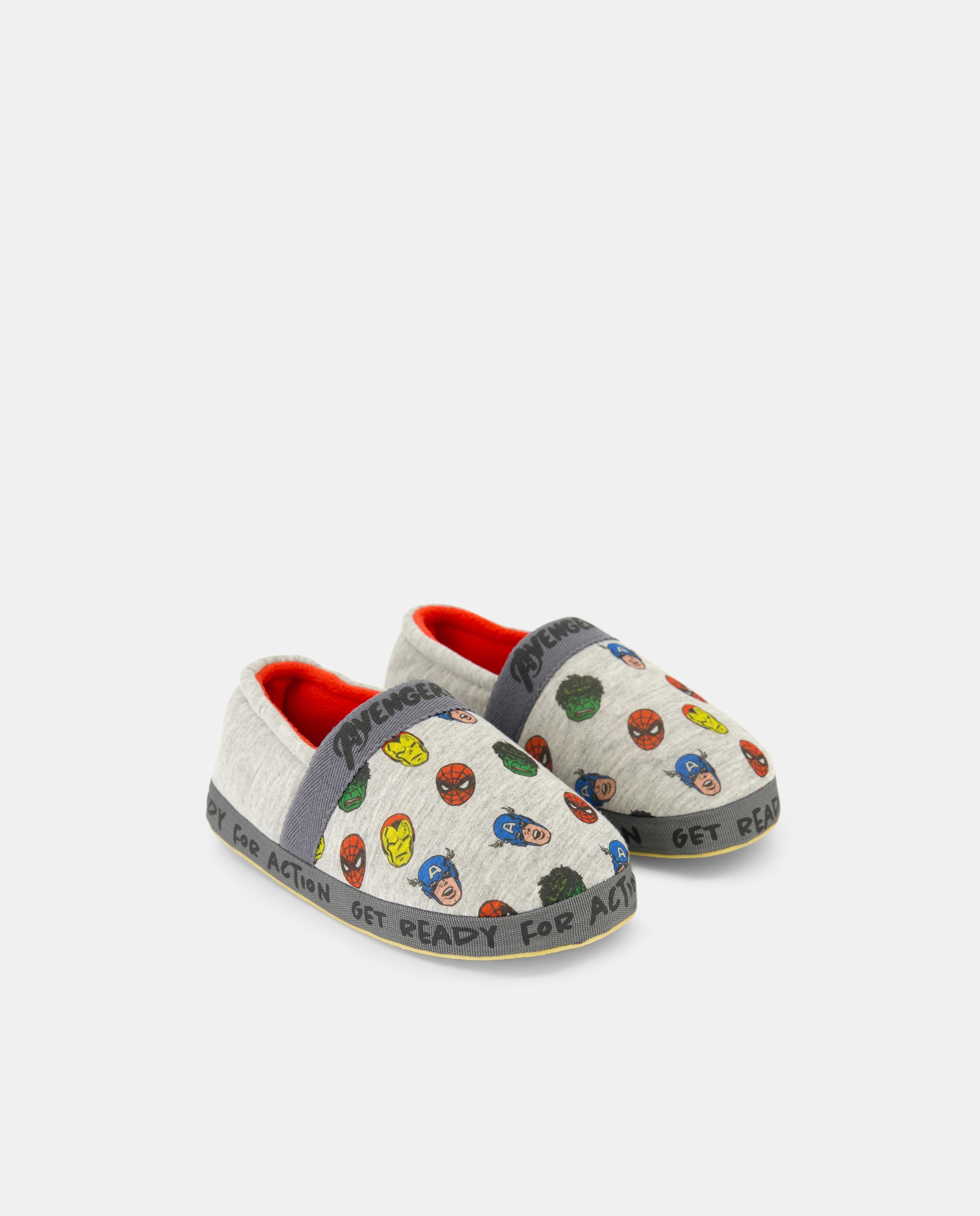 Pantufas com Fantasia Os Vingadores Cinzento-claro-2