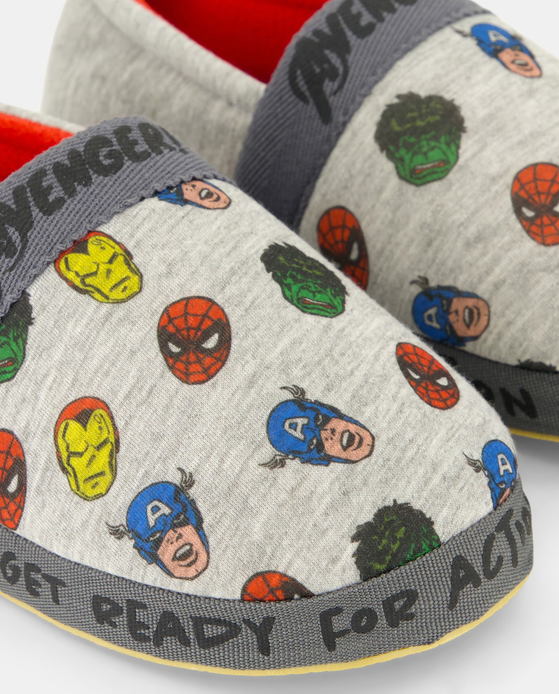 Pantufas com Fantasia Os Vingadores Cinzento-claro-5