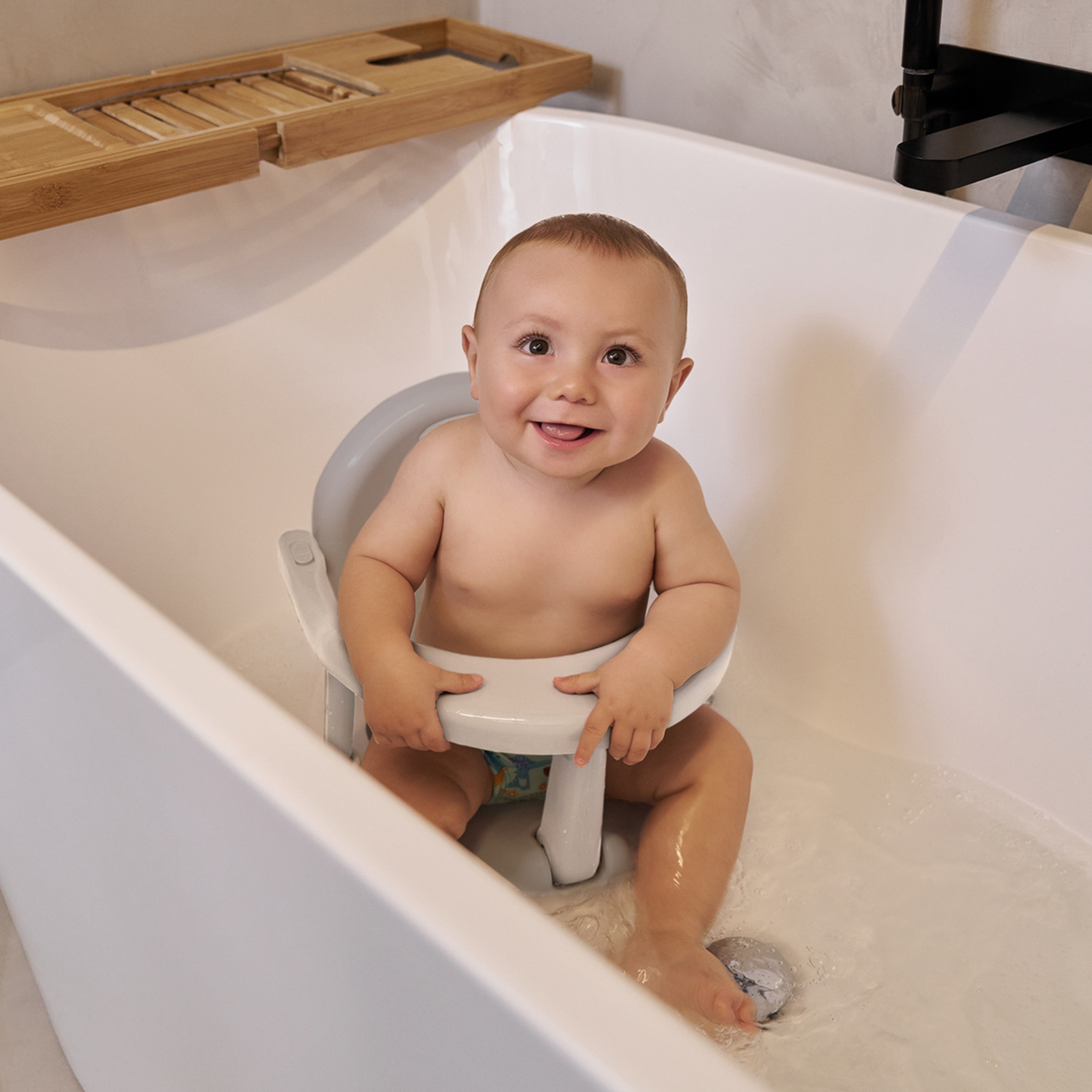 Asiento de baño elfi Gris-8