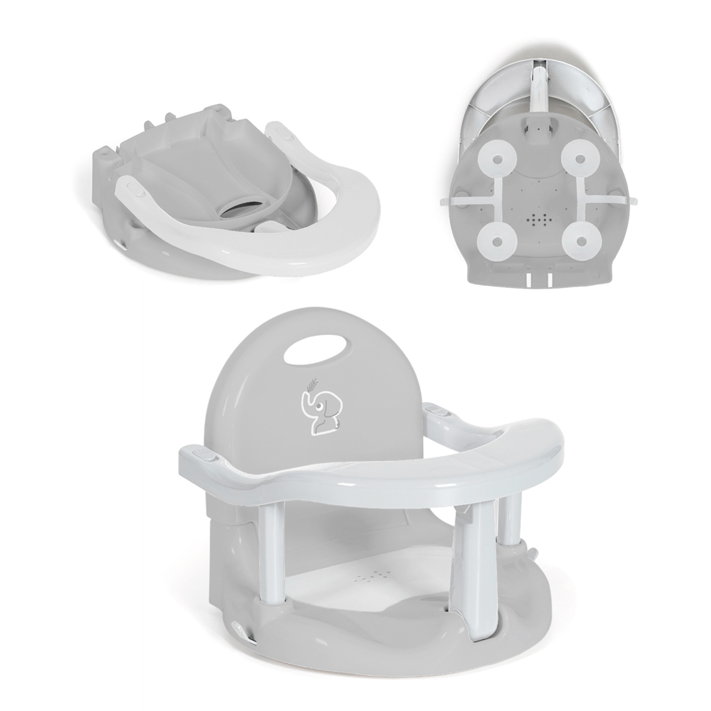 Asiento de baño elfi Gris-5