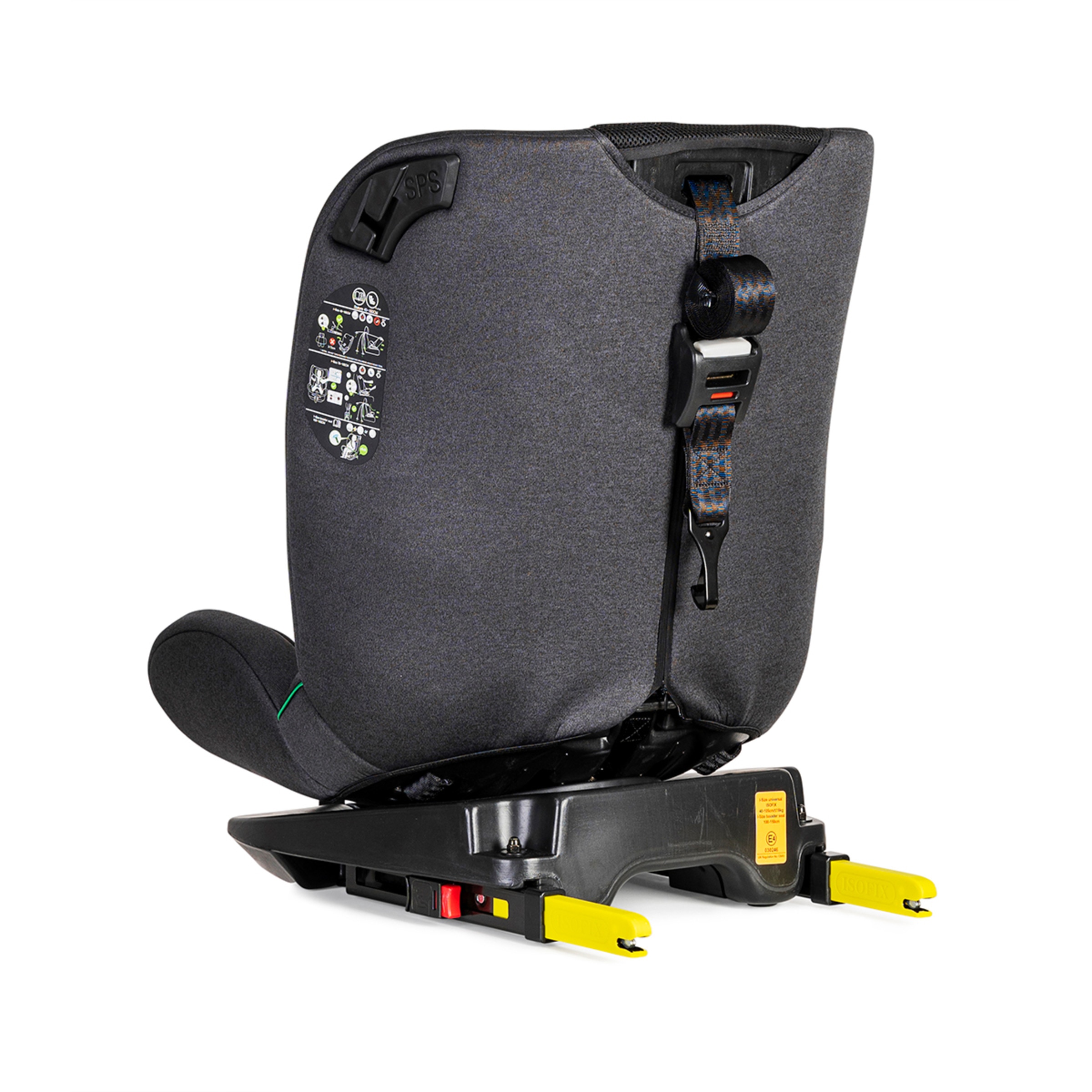 Silla de auto Corfú I-Size (40-150cm) Gris-8