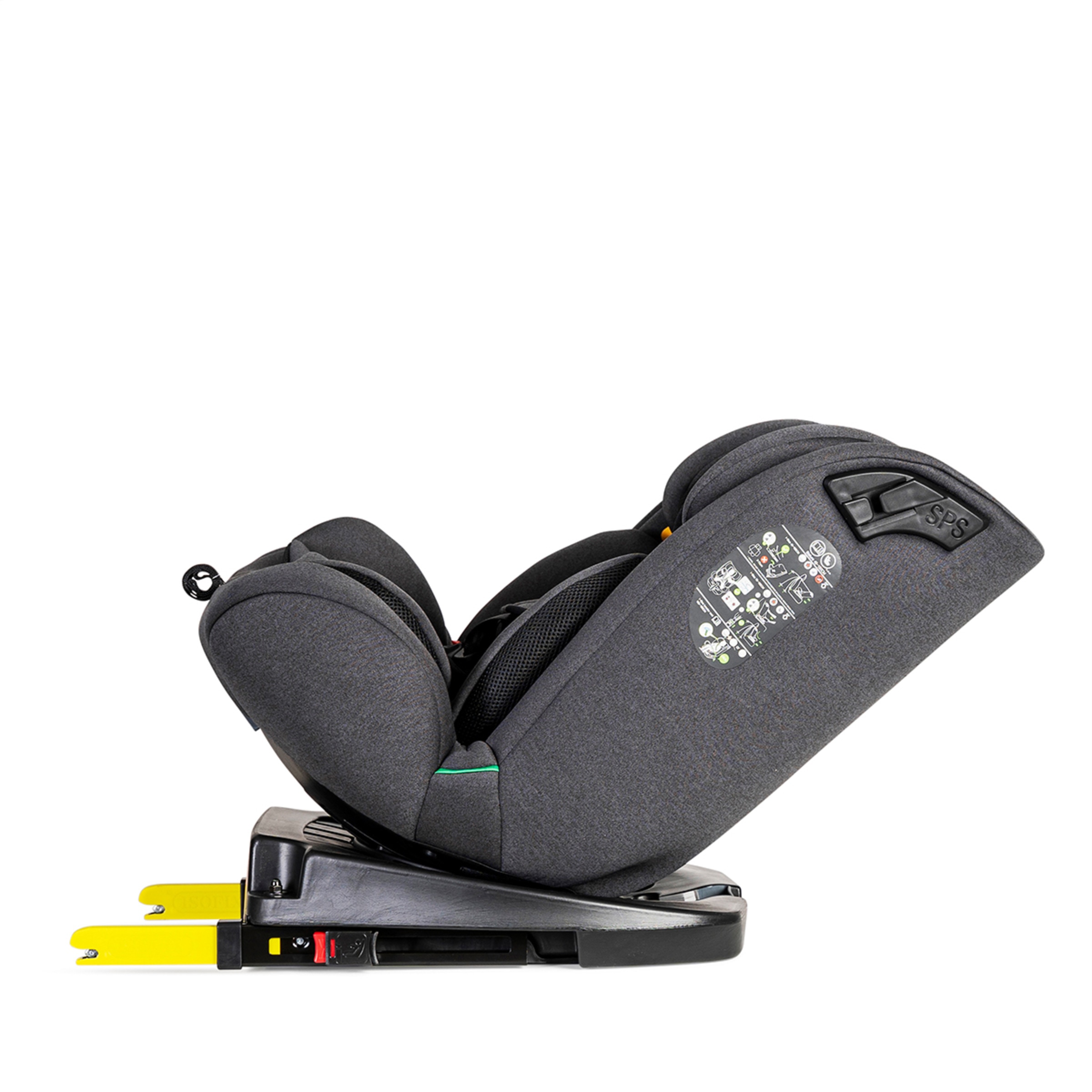Silla de auto Corfú I-Size (40-150cm) Gris-5