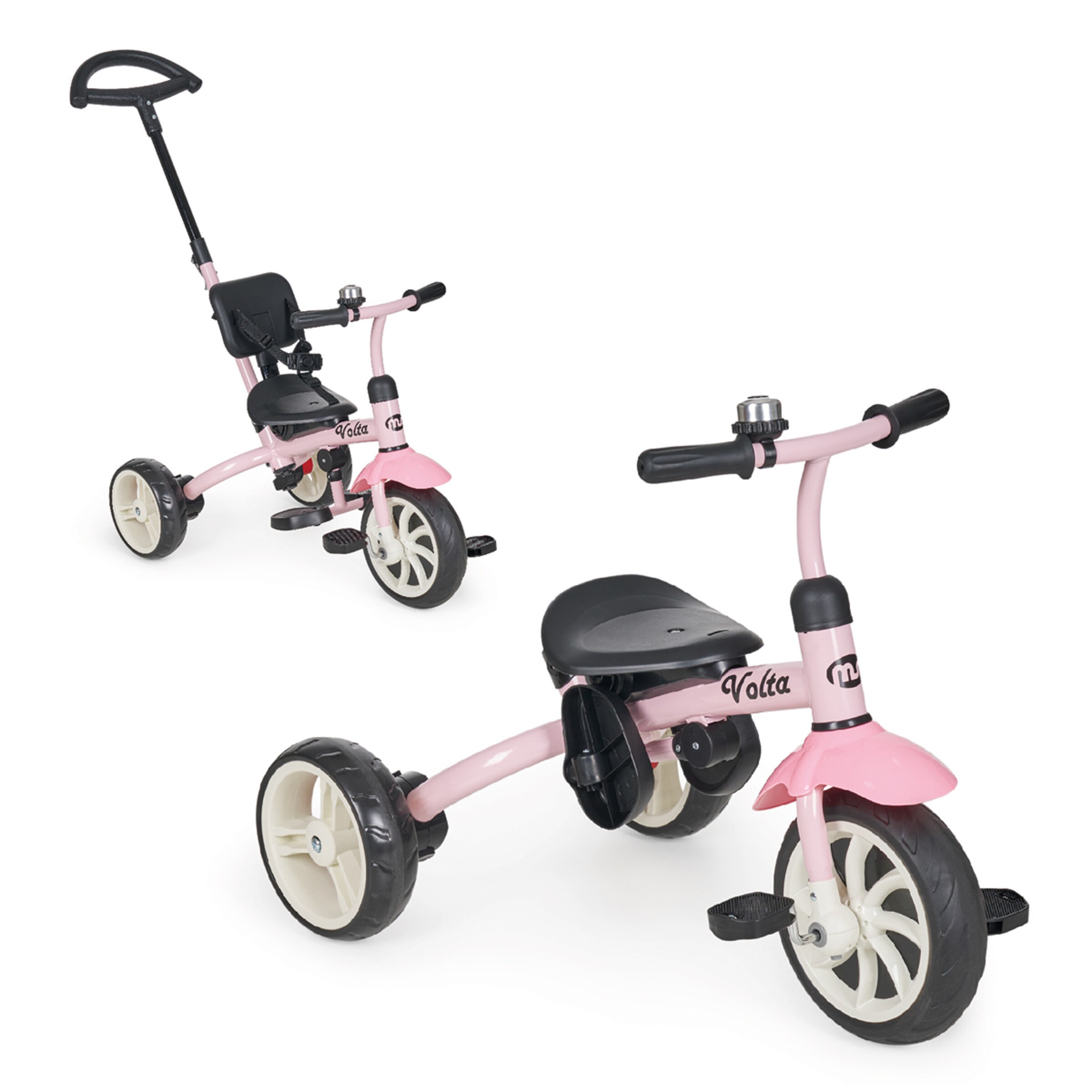 Triciclo volta Rosa-1