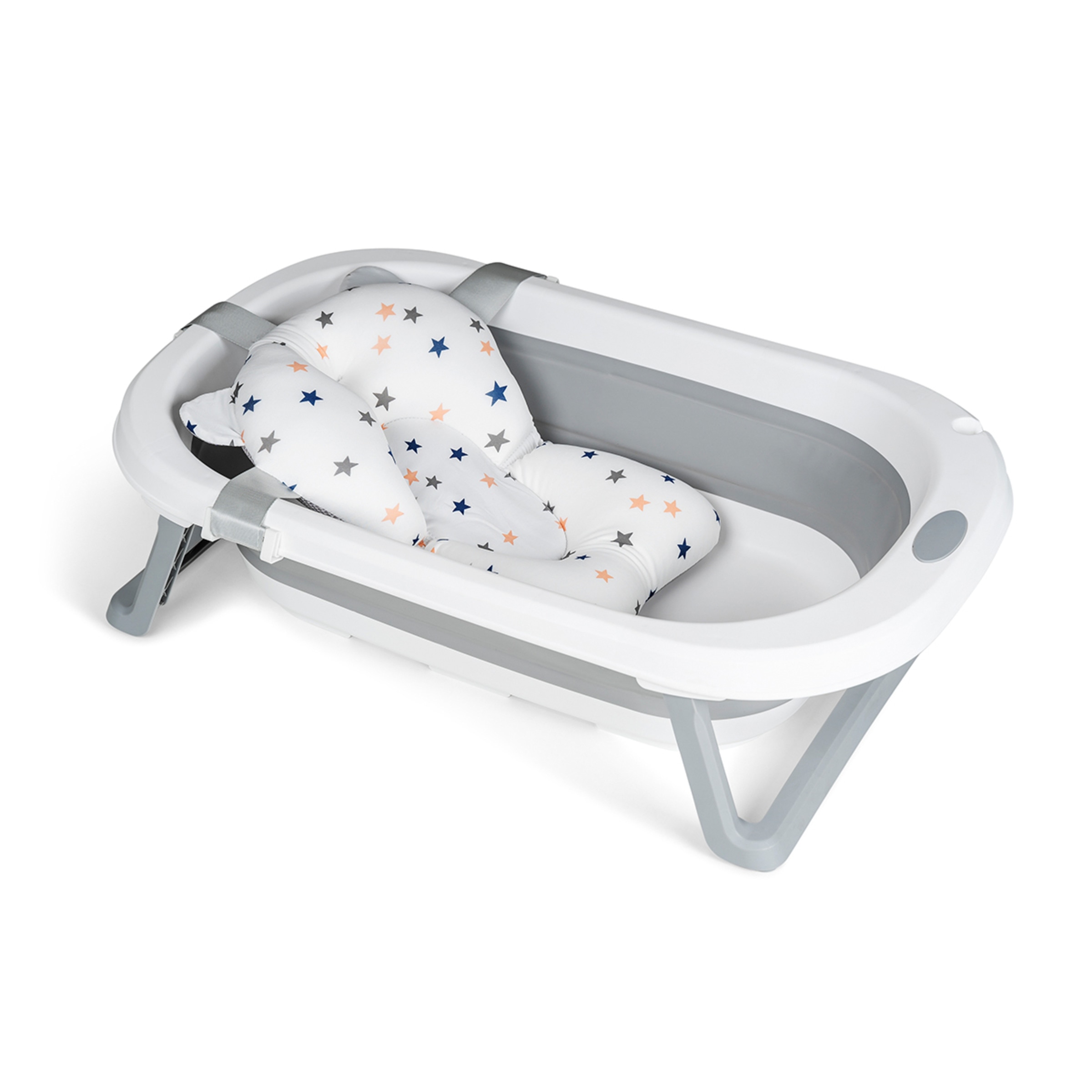 Bañera flex + cojín reductor bañera Gris-1