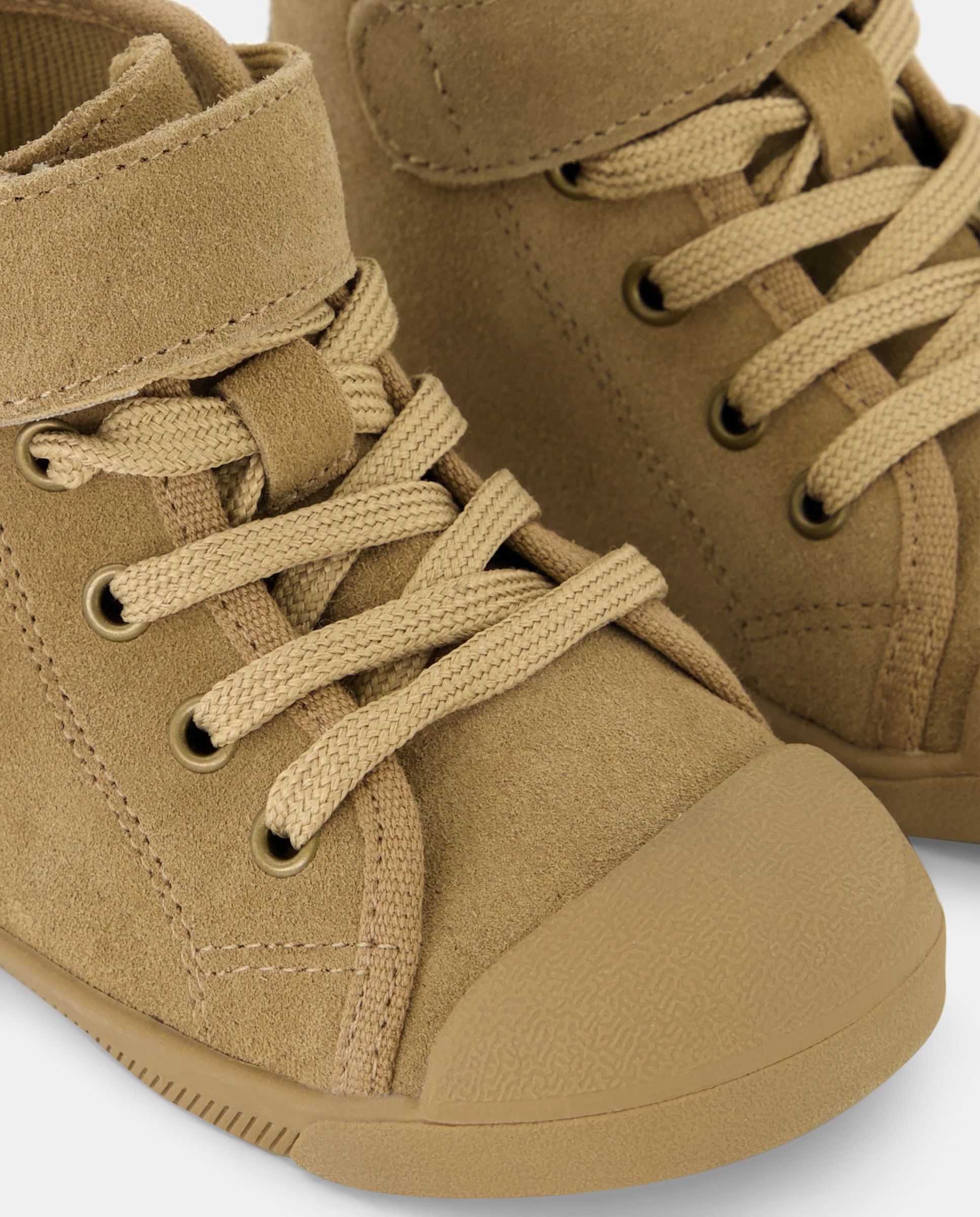 Botas Desportivas de Bebé com Fecho de Velcro e Cordão Torrado-5