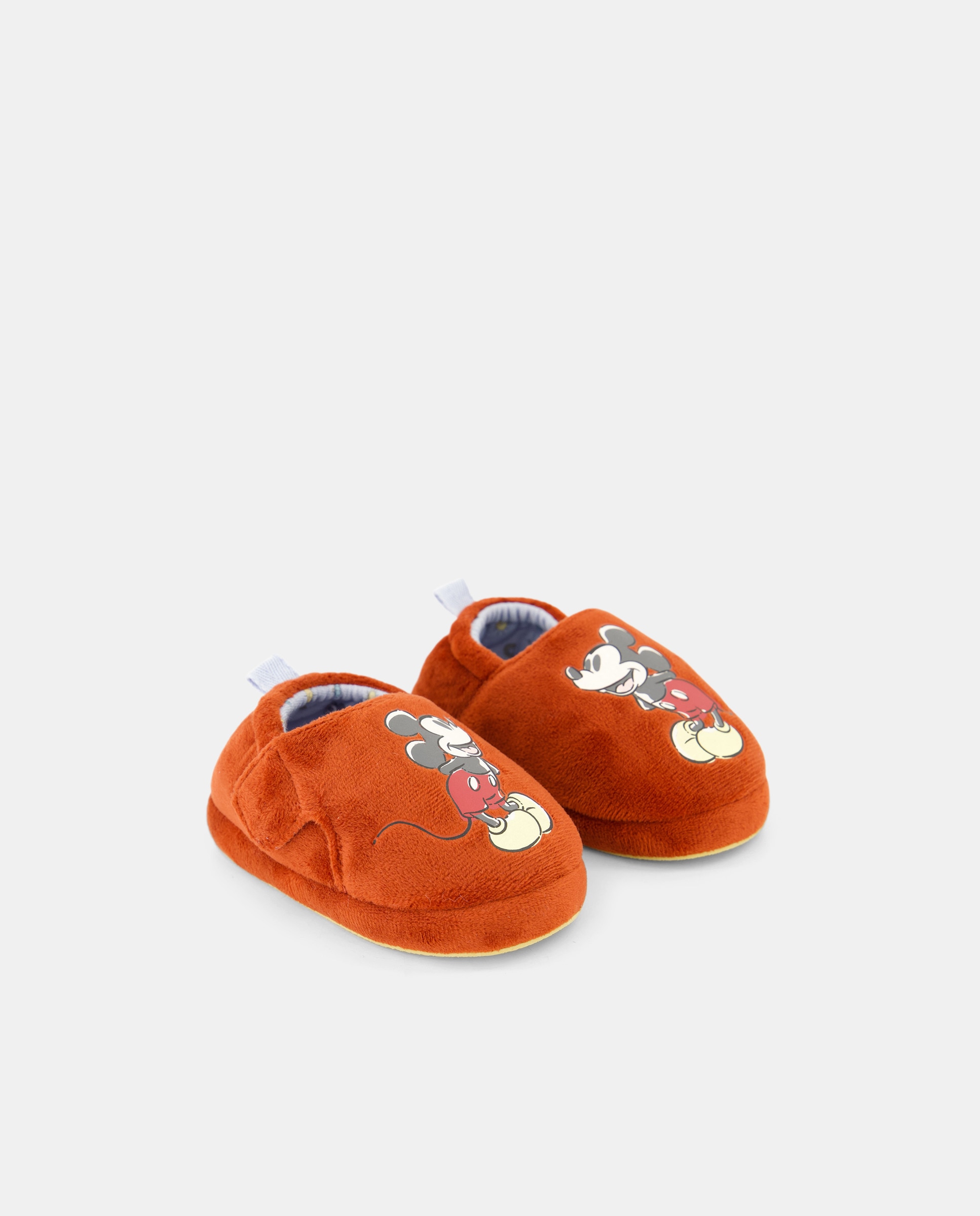 Pantufas de Bebé com Fantasia do Mickey 600 Vermelho-2