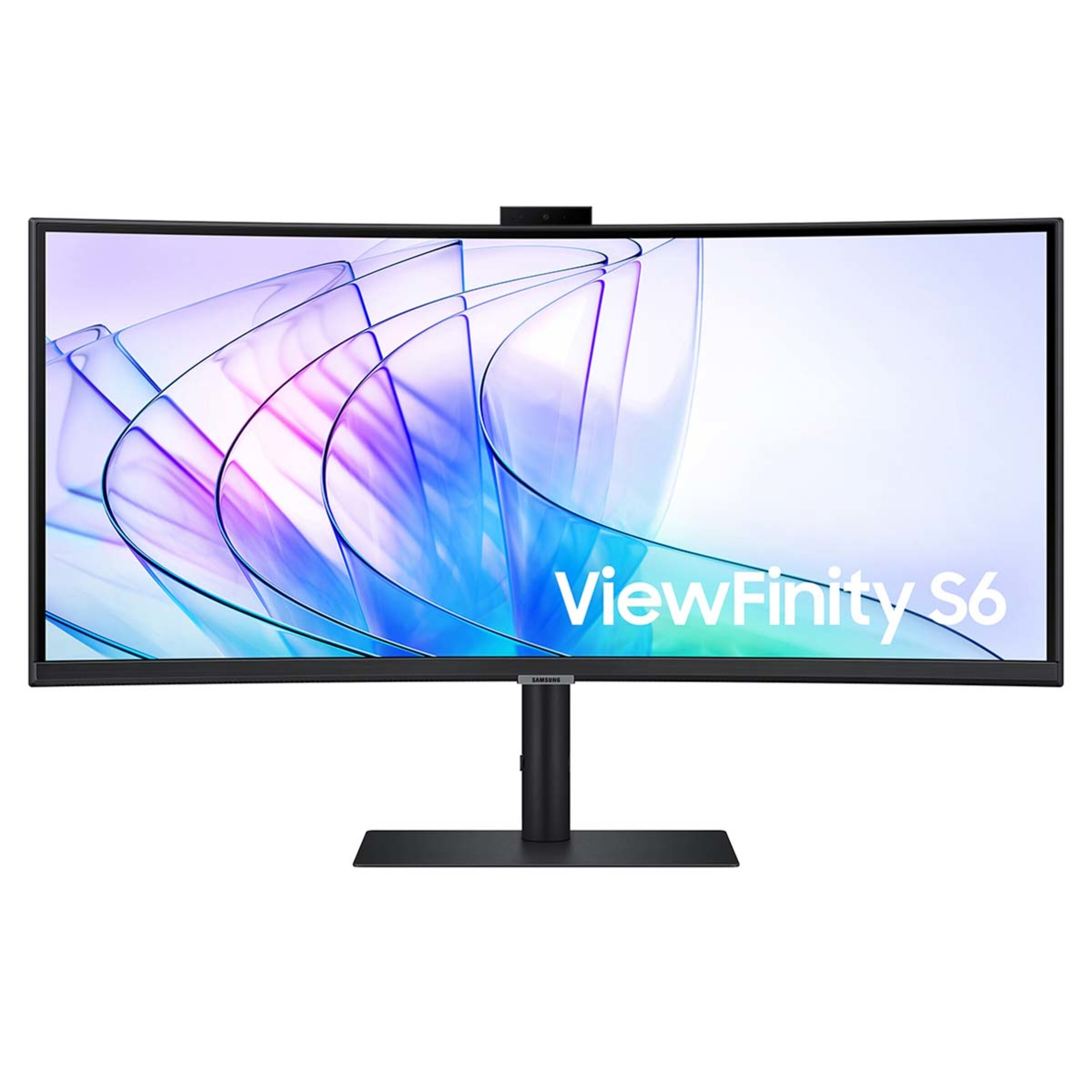 Monitor PC curvo 34" (86,3 cm) Samsung Profesional ViewFinity S6, UWQHD, 100 Hz, con Webcam, HDR10, FreeSync (Reacondicionado A estrenar) Negro-1