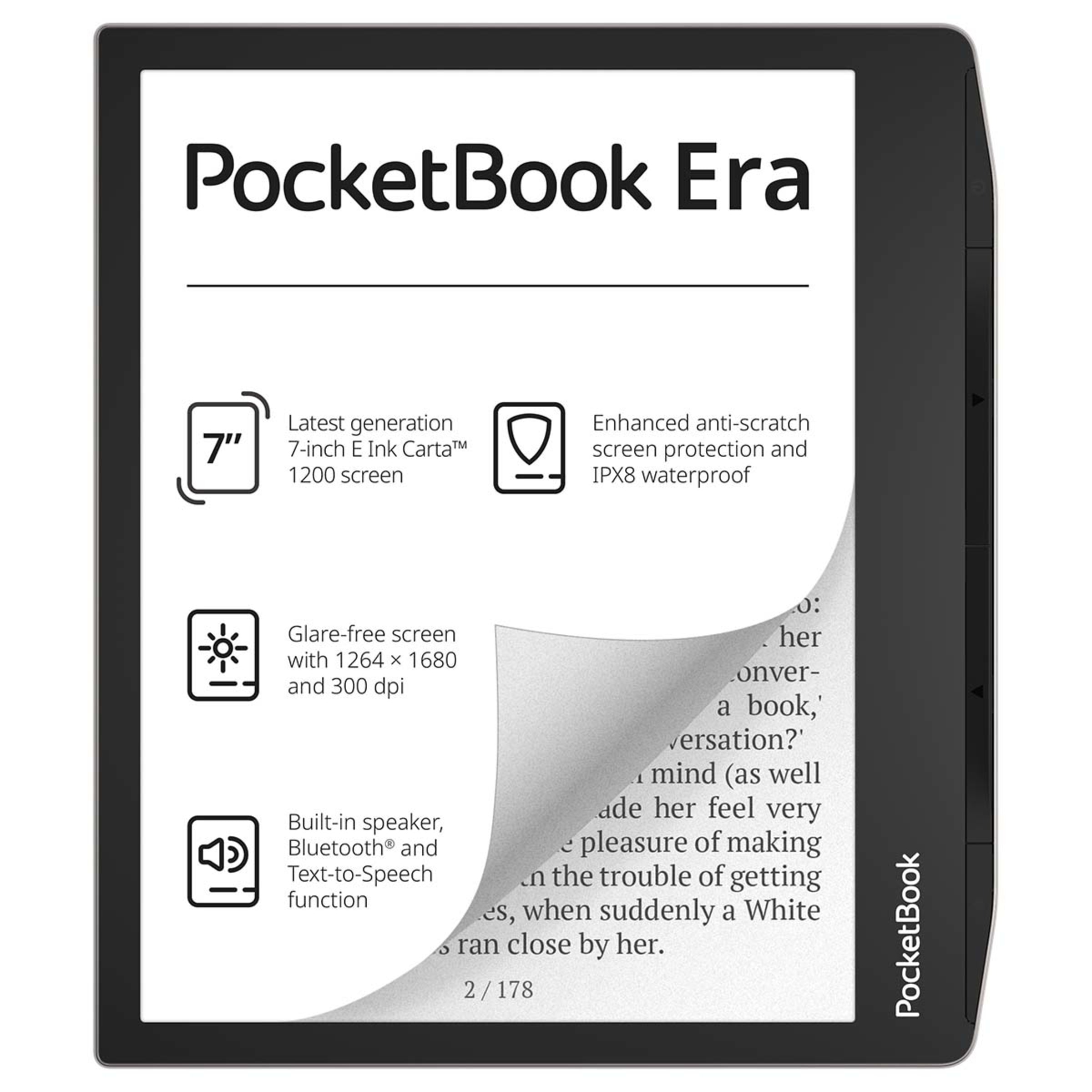 eReader Pocketbook Era 16GB Bluetooth Stardust Silver (Reacondicionado Grado A) Plata-1