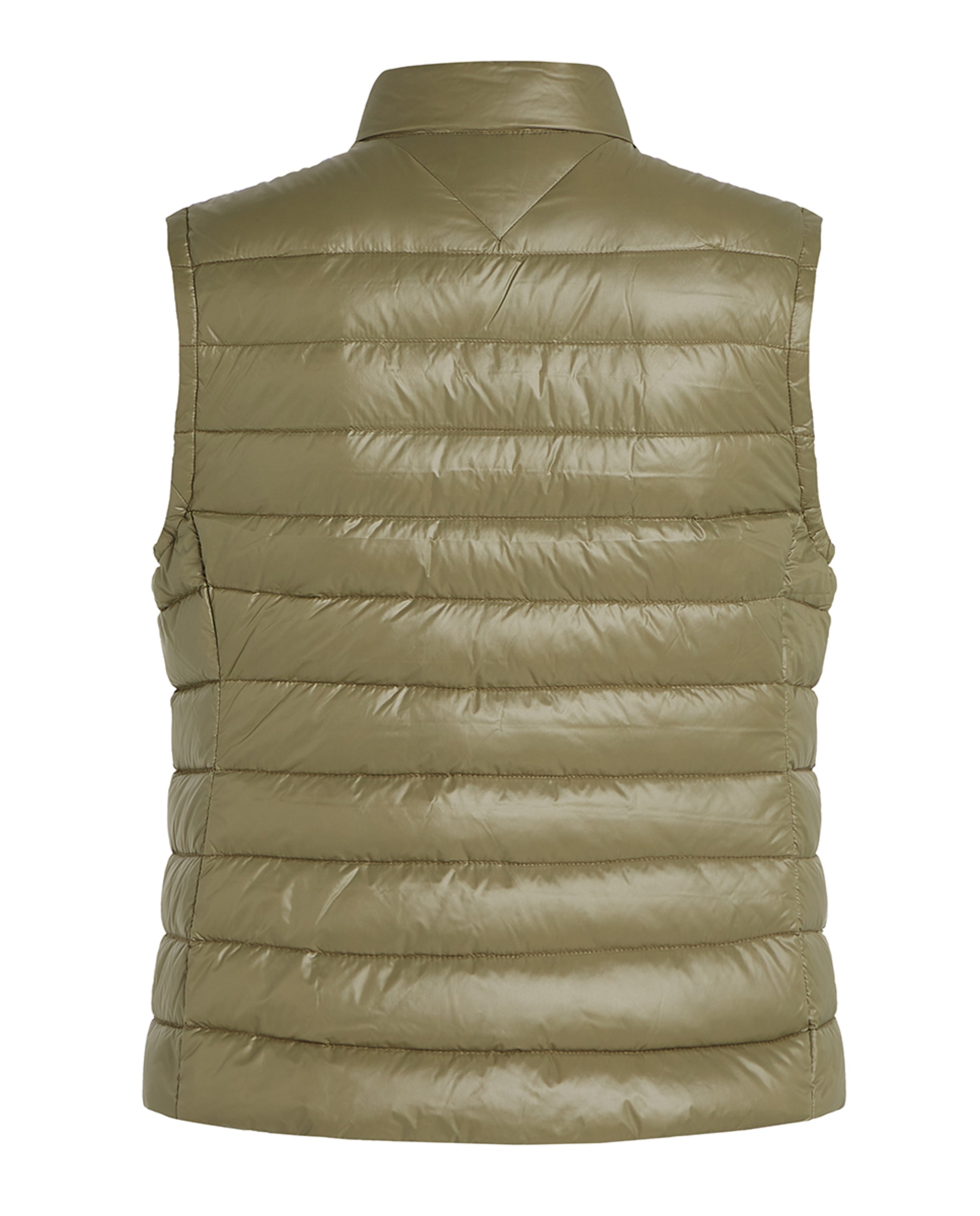 Colete Acolchoado com Fecho de Correr Verde-militar-2