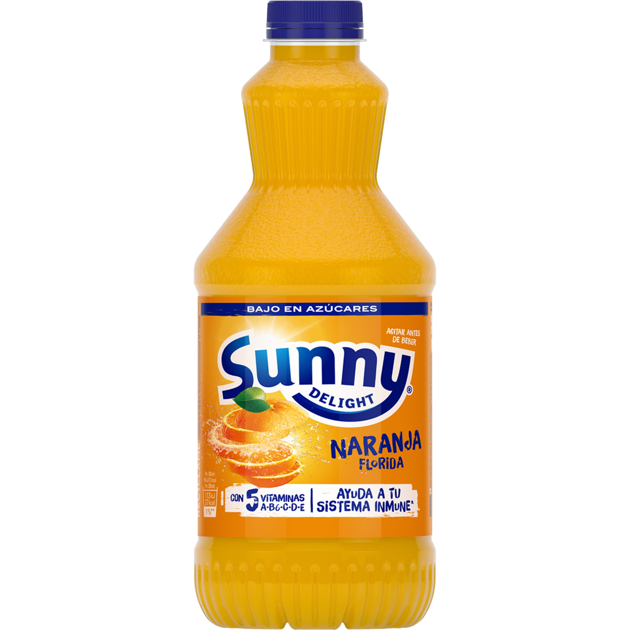 Florida refresco sabor multifrutas naranja, pomelo rojo y lima botella 1,25 l