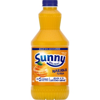 Florida refresco sabor multifrutas naranja, pomelo rojo y lima botella 1,25 l - Sunny Delight