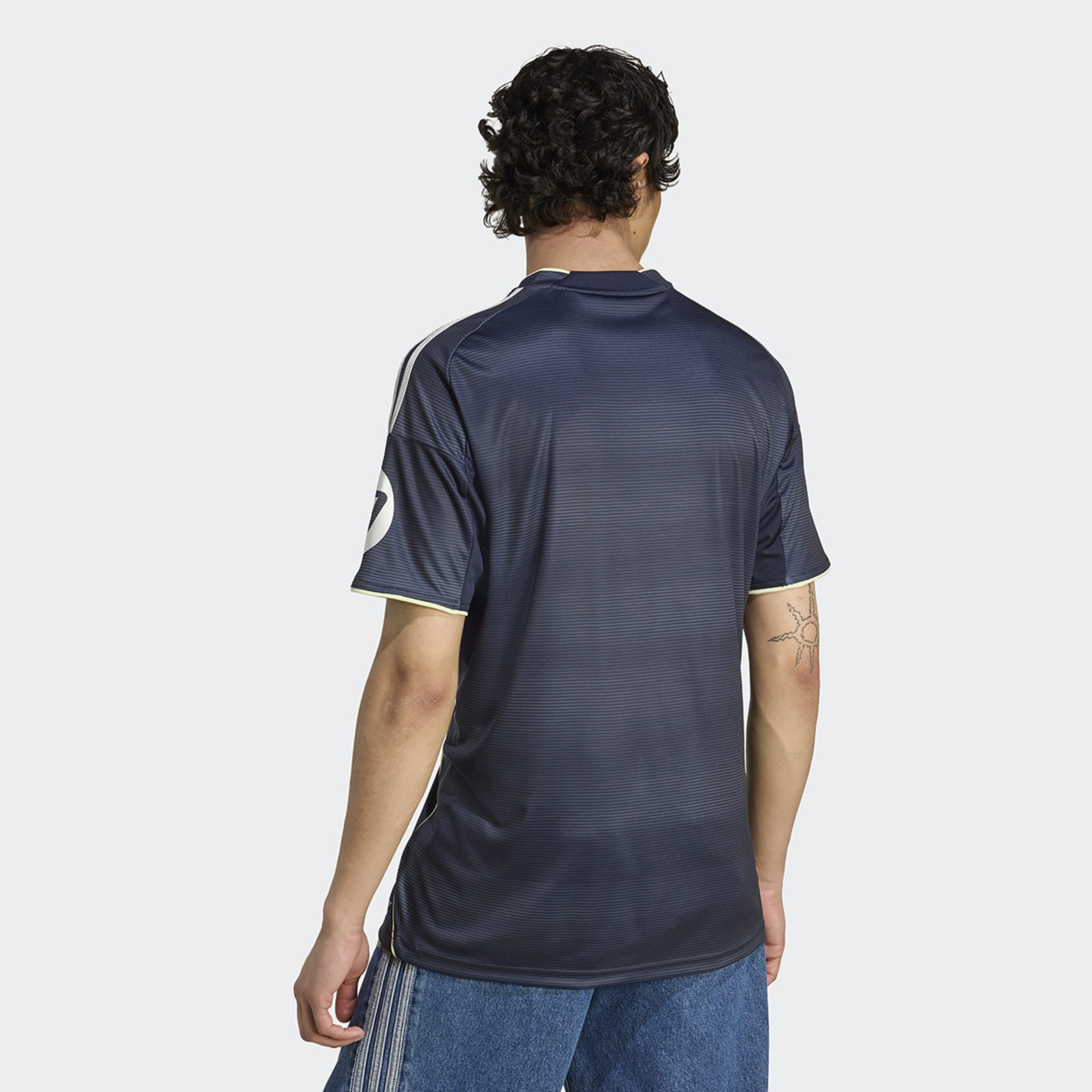 T-shirt de Homem 2.º Equipamento Real Madrid CF 2025-2026 Azul-2