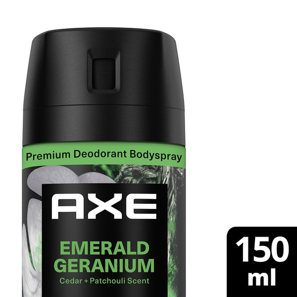 Emerald Geranium 72 h cedar and patchouli body spray deodorant spray 150 ml