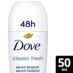 desodorante roll-on Classic Fresh 0% alcohol antitranspirante 48h container 50 ml