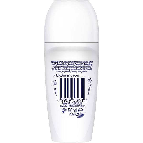 desodorante roll-on Classic Fresh 0% alcohol antitranspirante 48h container 50 ml