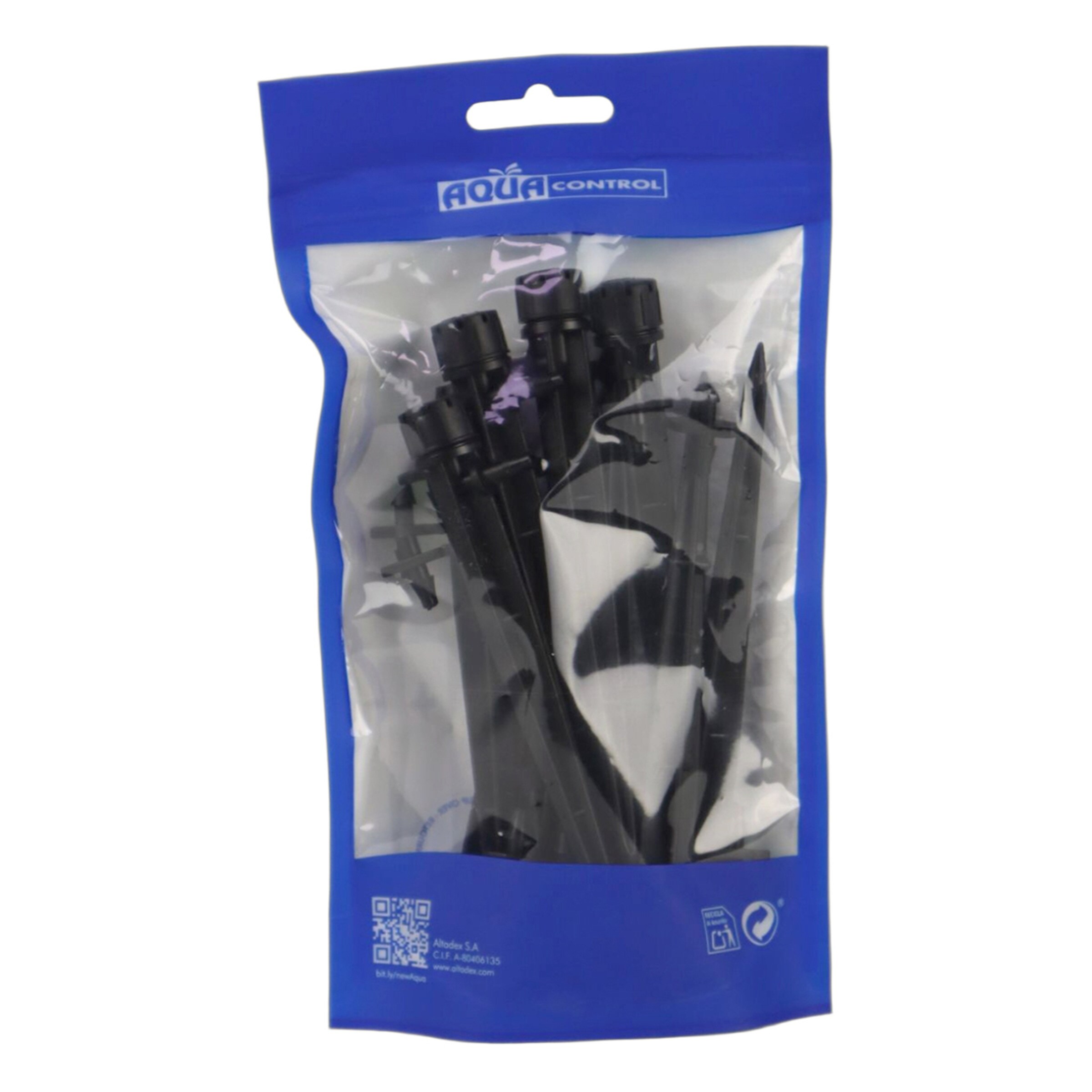 Gotero regulable de 0-49 l/h c/soporte (x10) 2