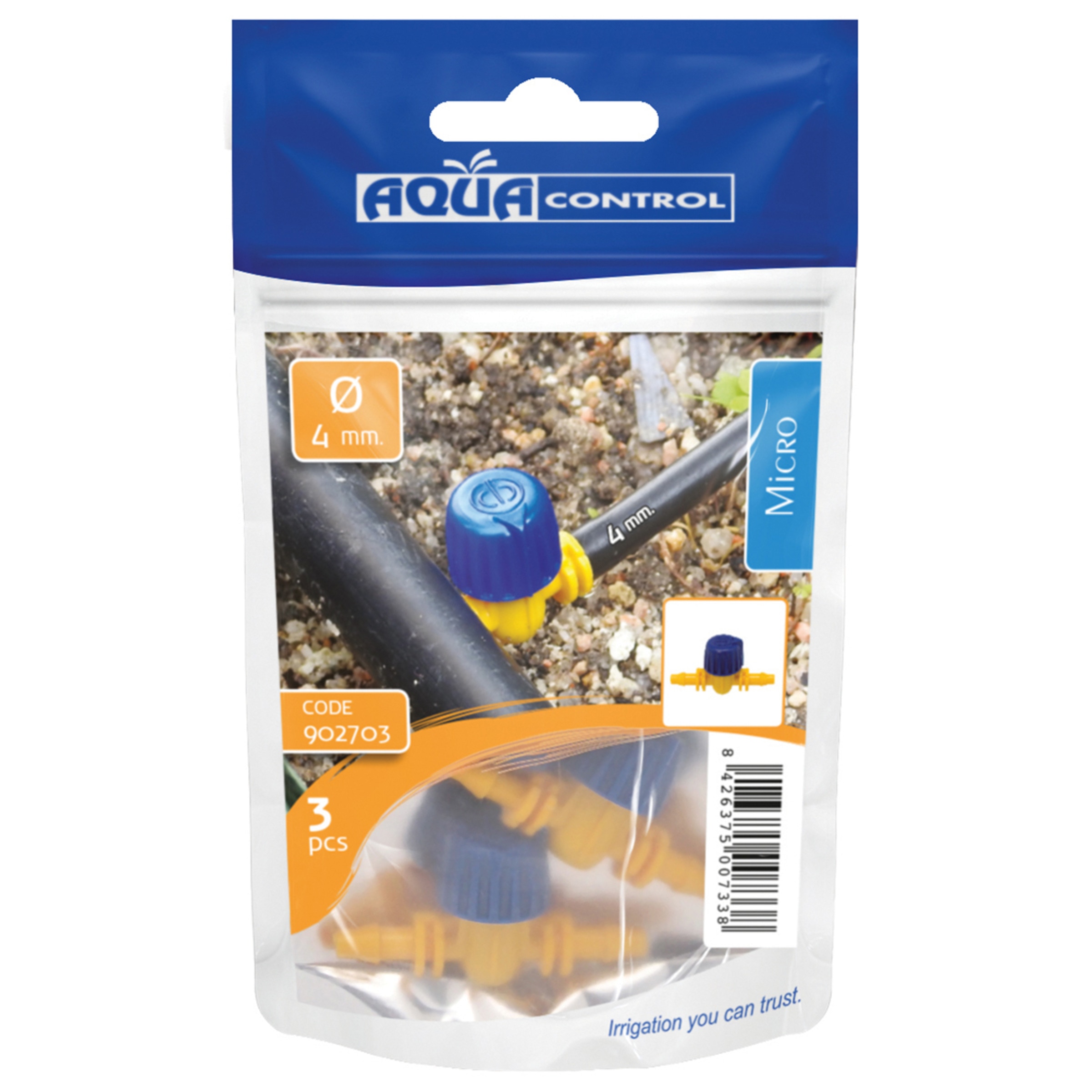 Válvula de 4 mm Bricotecnic  (x2) 2