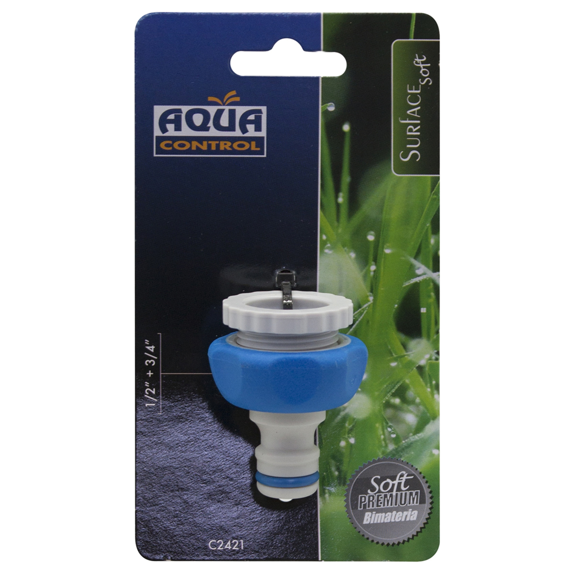 Adaptador rosca hembra bimaterial 2
