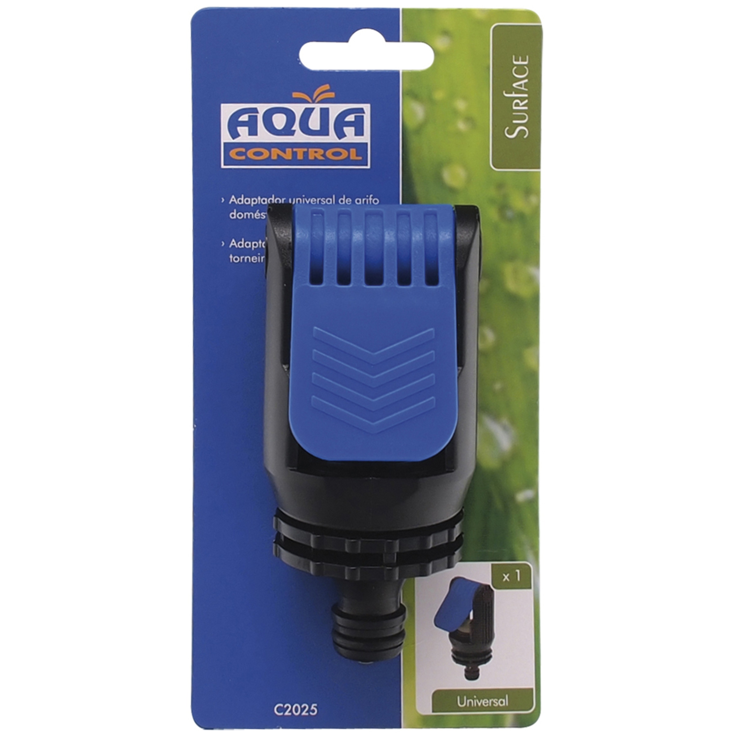 Adaptador universal de grifo Negro / Azul-2
