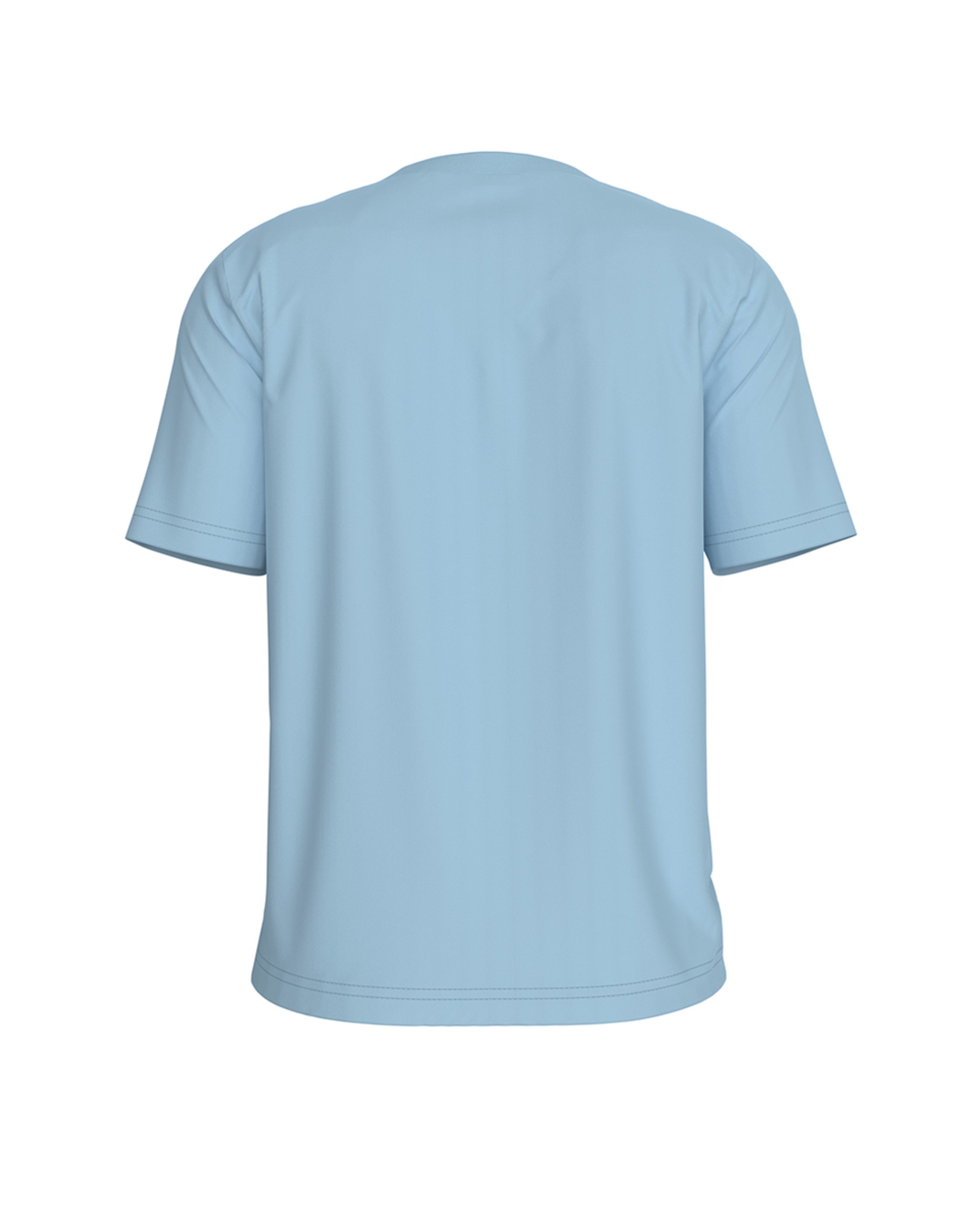 T-shirt com Logótipo Azul-claro-2