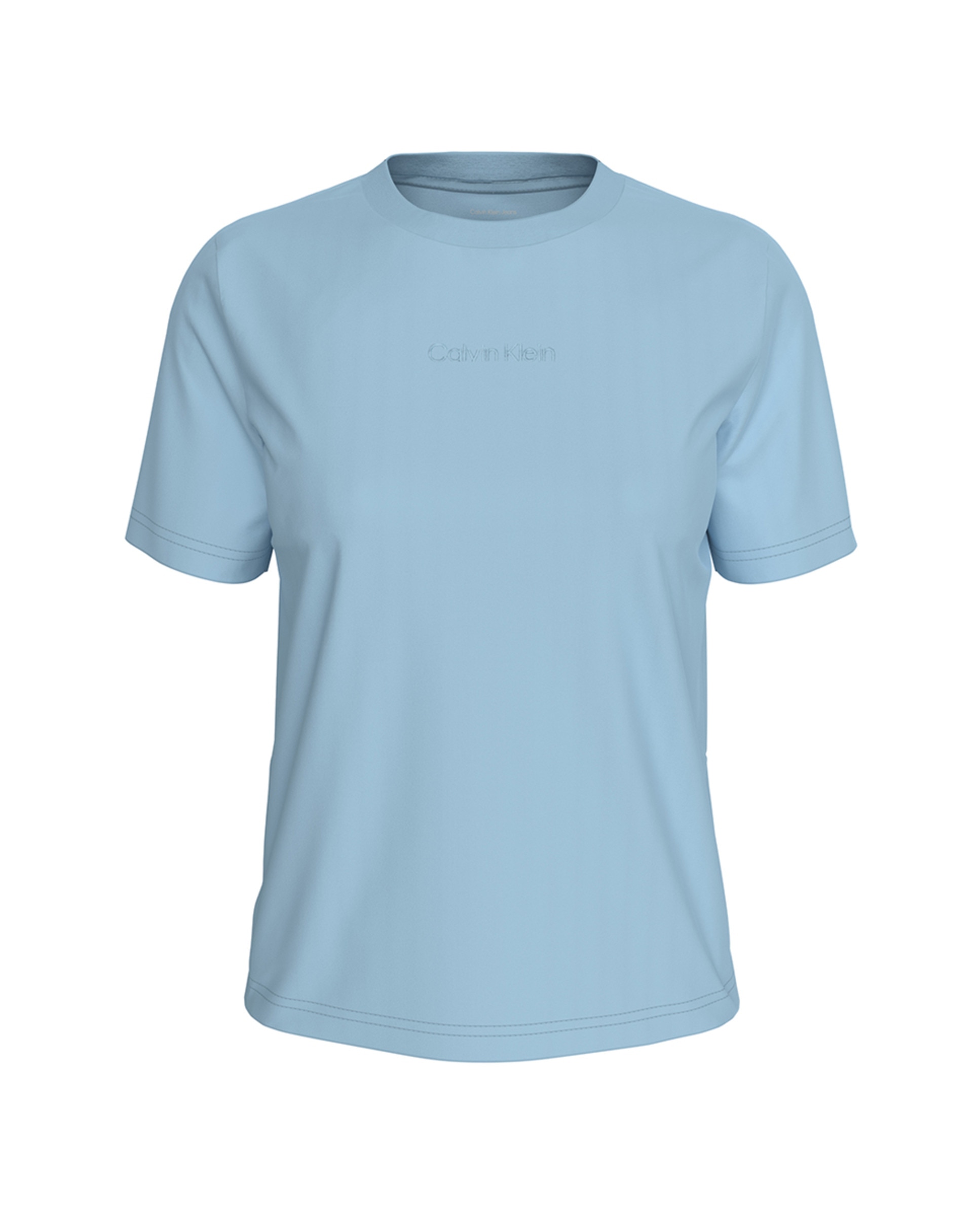 T-shirt com Logótipo Azul-claro-1