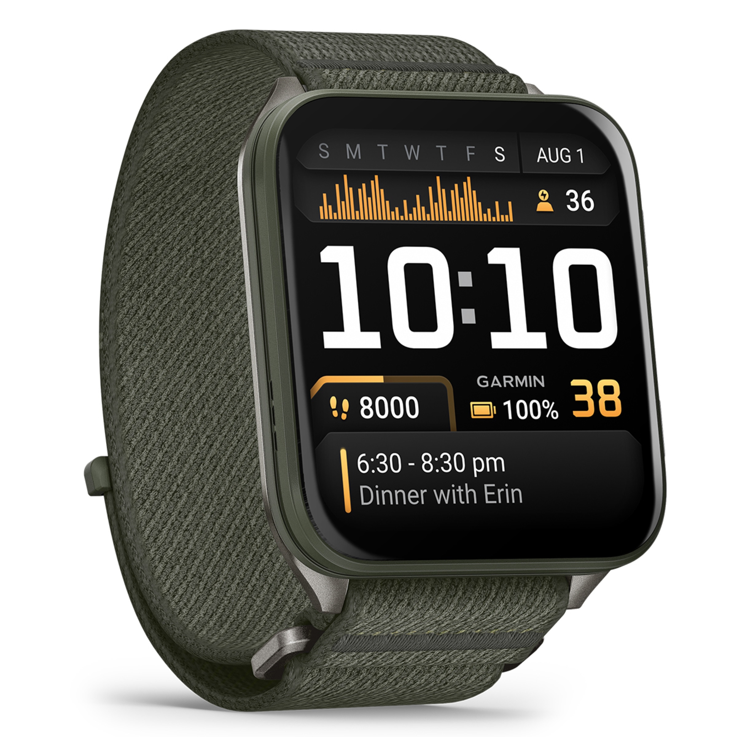 Garmin Venu X1 verde (41mm) Smartwatch Verde-1