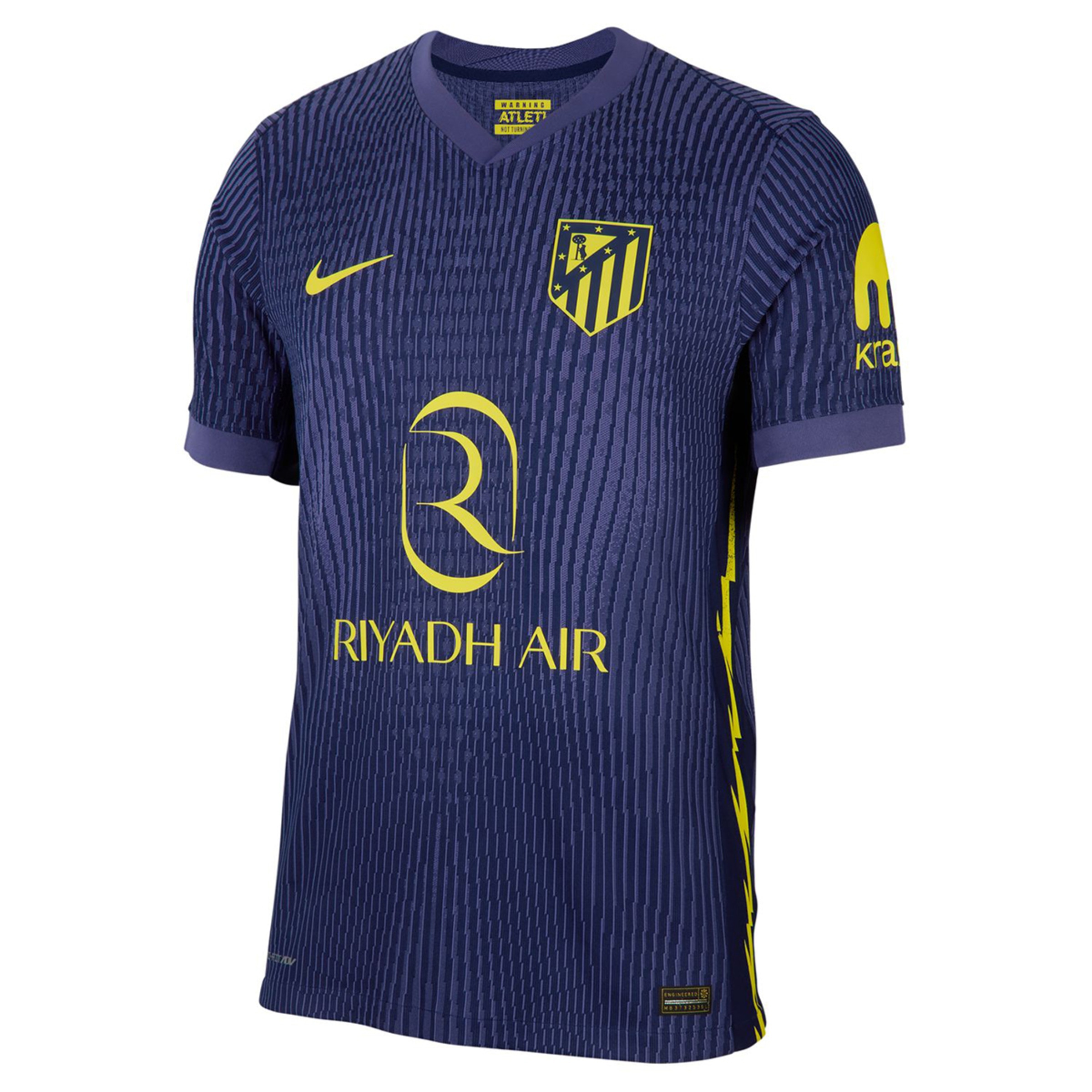 T-shirt de Homem 2.º Equipamento Atlético de Madrid 2025-2026 Match Azul-7