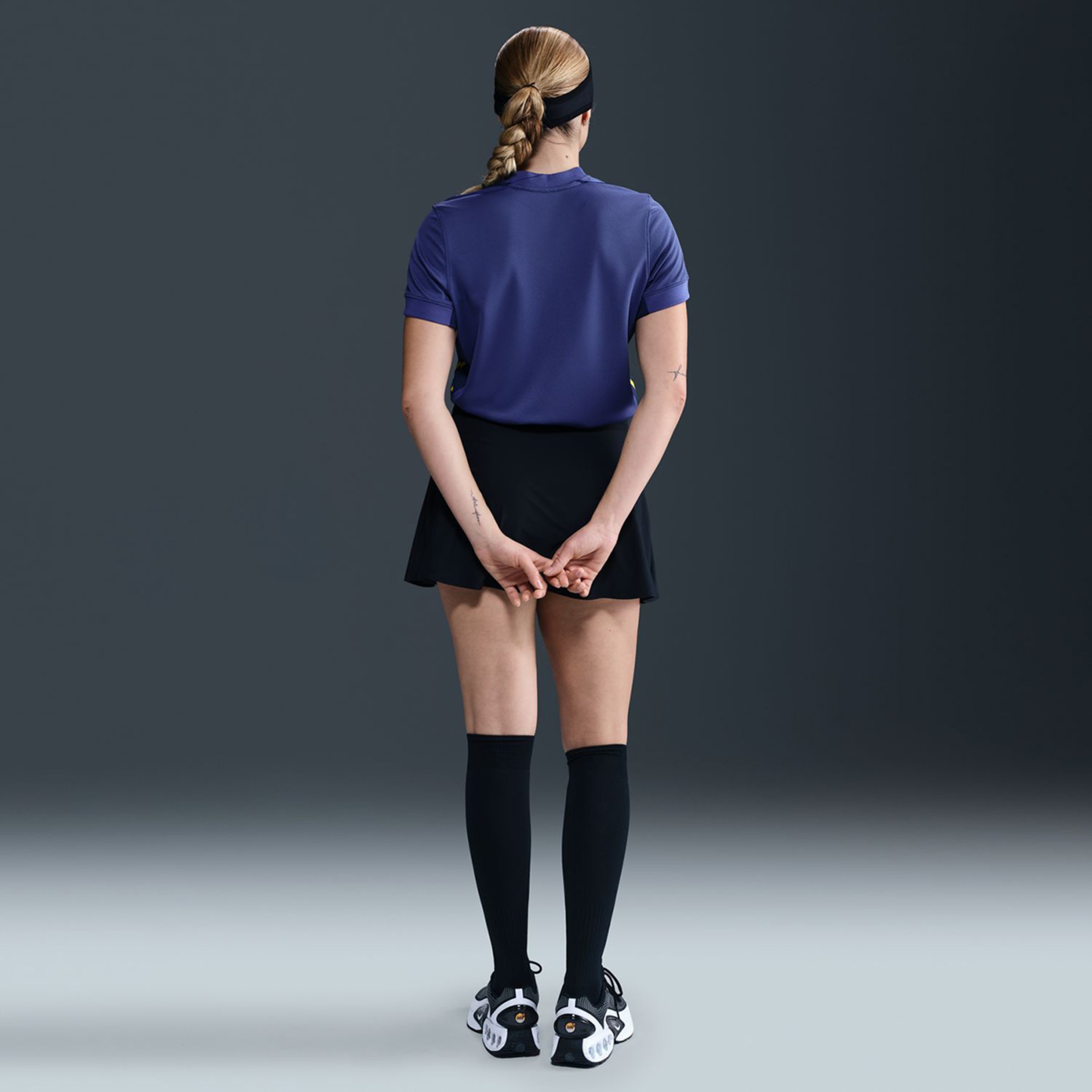 T-shirt de Mulher 2.º Equipamento Atlético de Madrid 2025-2026 Stadium Azul-2