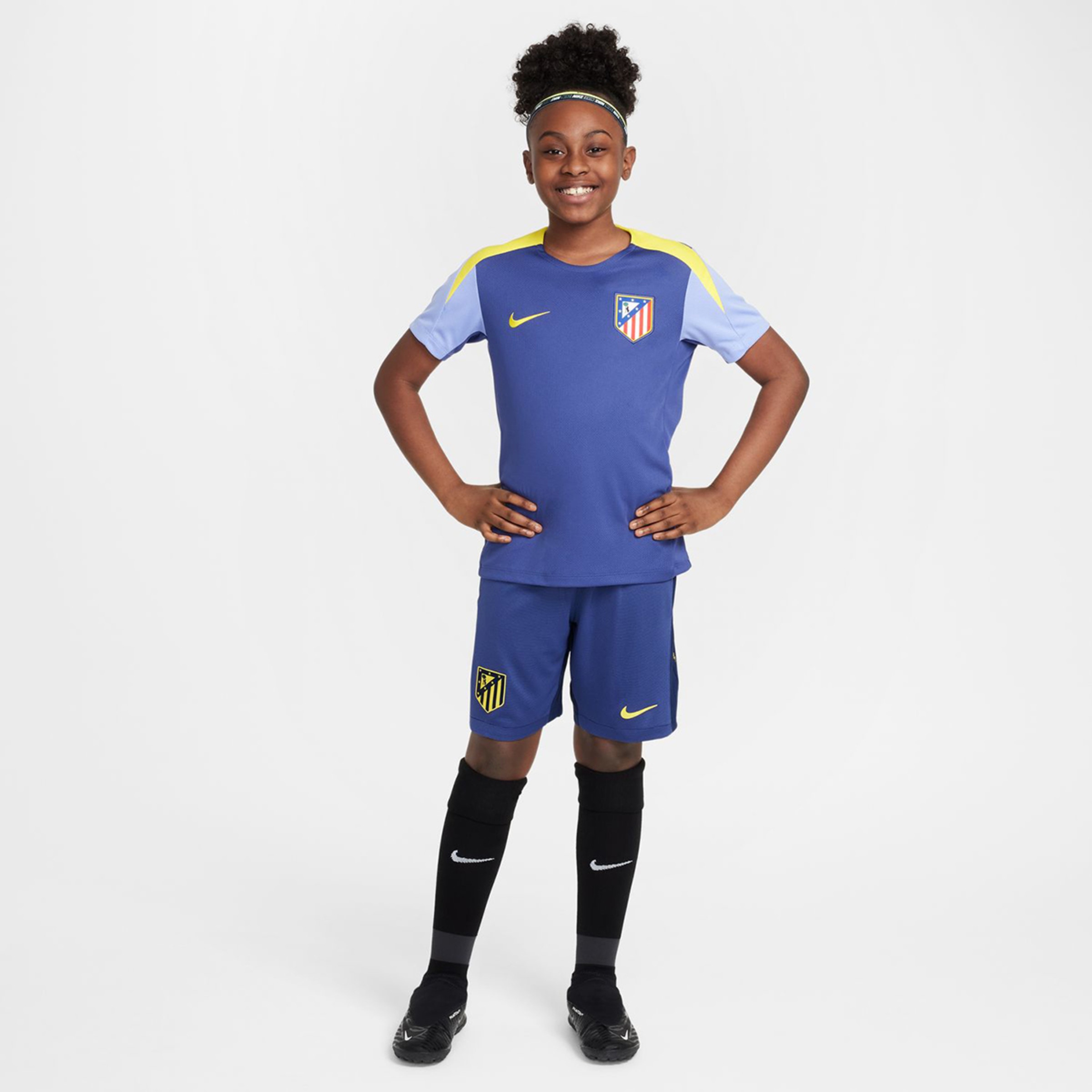 Calções de Criança 2.º Equipamento Atlético de Madrid 2025-2026 Stadium Azul-8