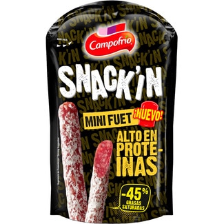 Snack Mini Fuet Proteína unidade 50 g - Campofrio