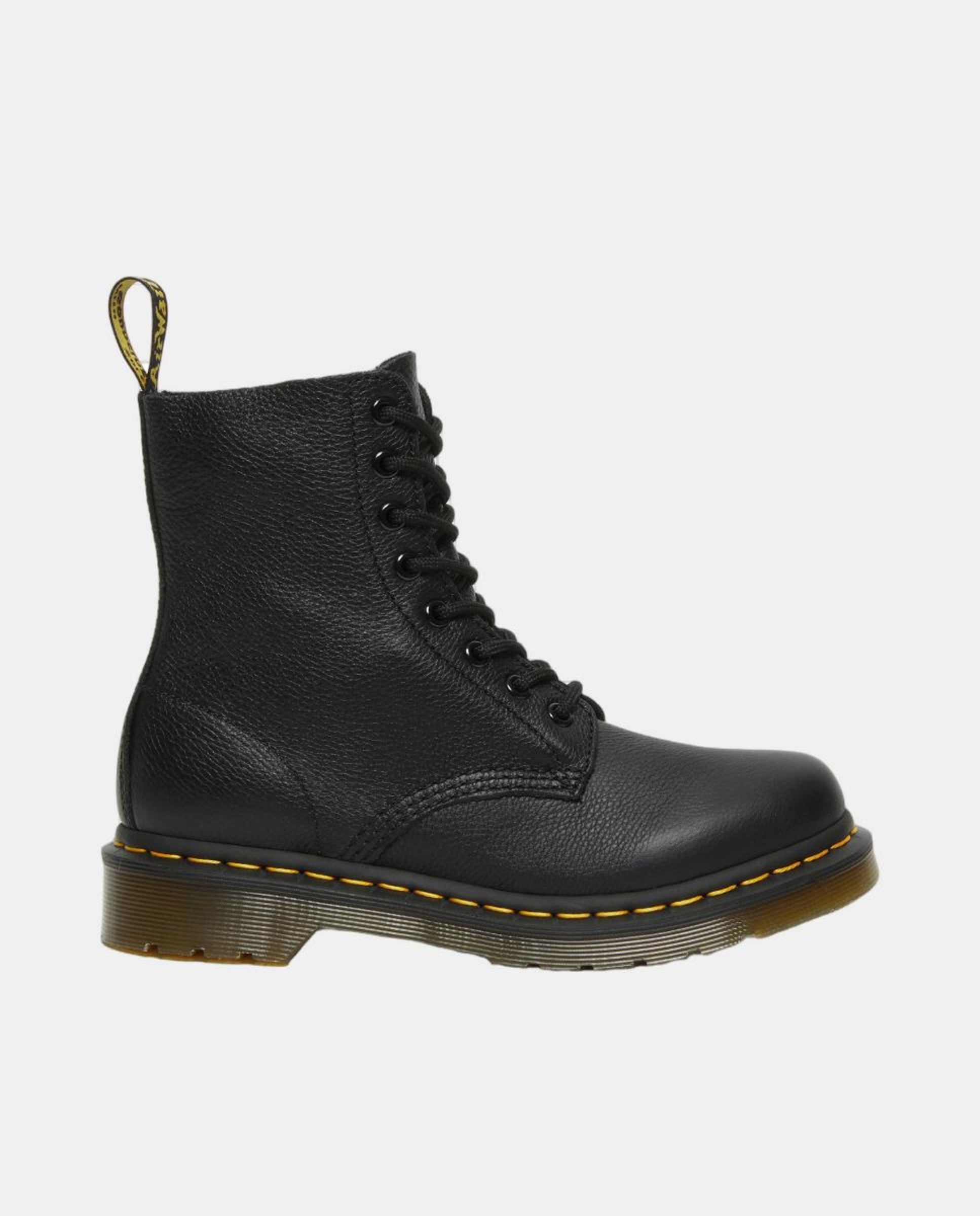 Botas 1460 Pascal em Pele Preto-1