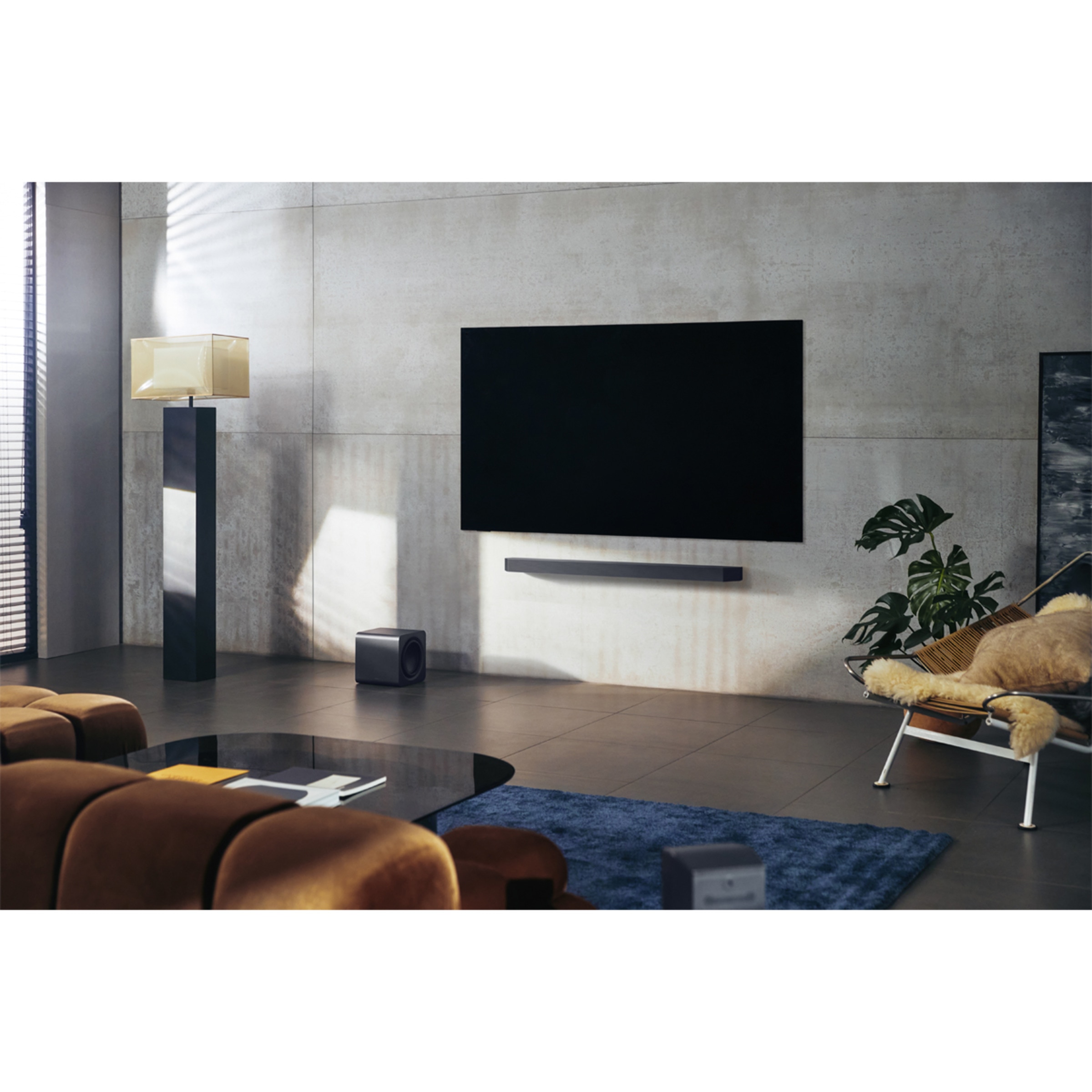 Barra de sonido Samsung 2025 HW-Q990F, Dolby Atmos y DTS: X, Q-Symphony, 11.1.4 con 23 altavoces, 756W, Subwoofer inalámbrico 8" de 300W, Wi-Fi Negro-13