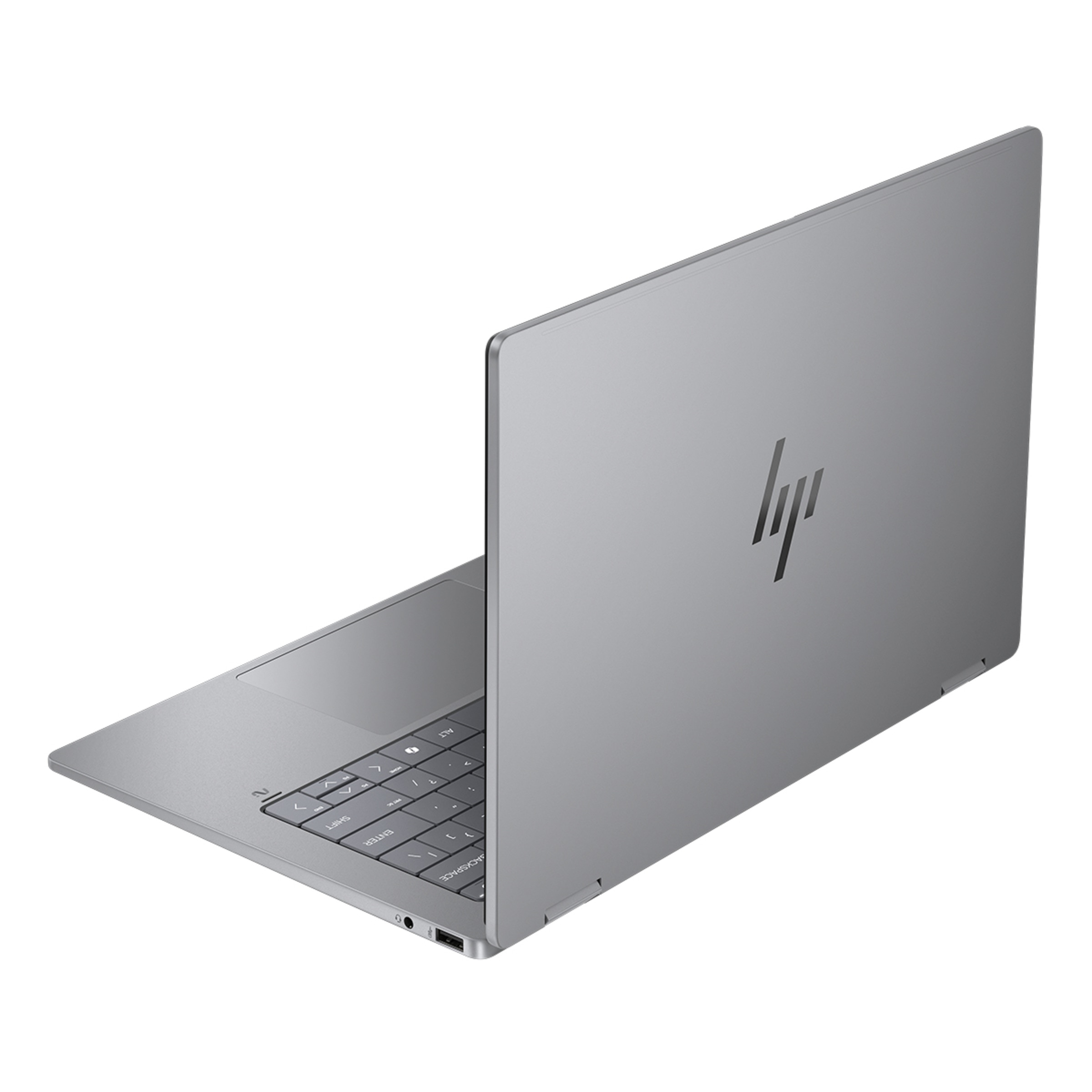 Convertible 2 en 1 HP OmniBook X Flip 14-fk0000ns, Copilot+PC, Ryzen IA 7-350, 32GB, 1TB SSD, 14" OLED, W11 Plata-4