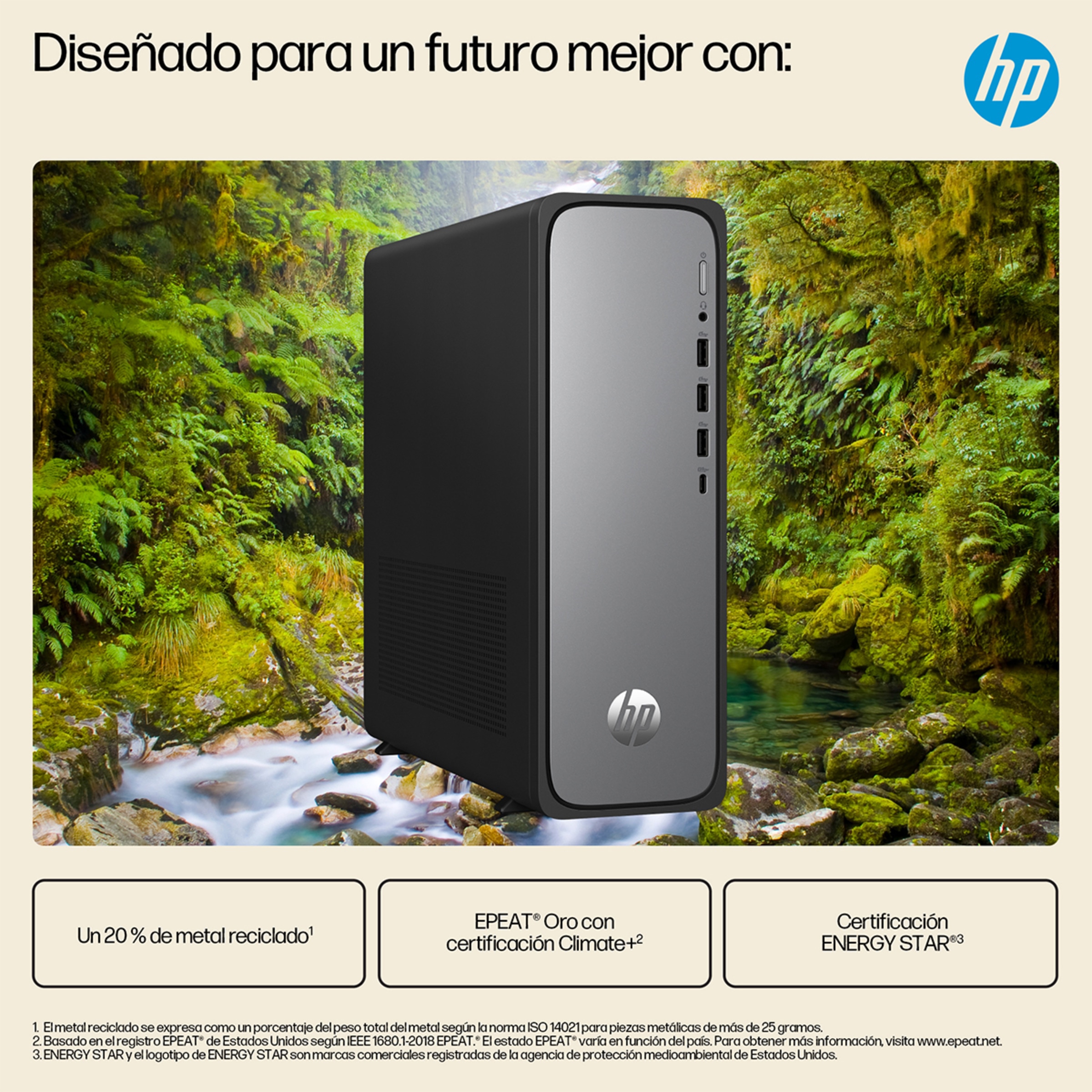 Sobremesa HP OmniDesk Slim S03-0022ns, i5-14400, 16GB, 512GB SSD, W11 Negro-7