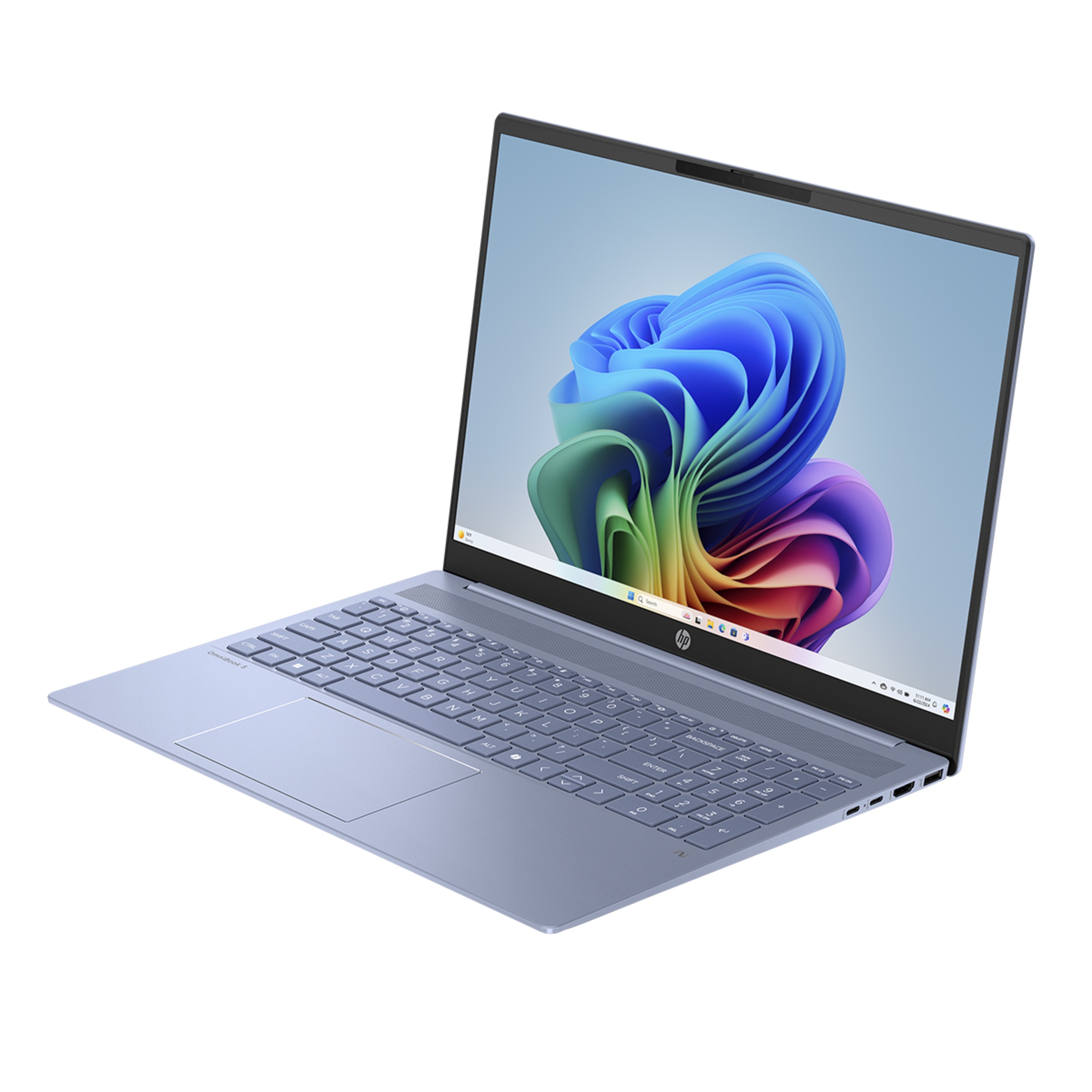 Portátil HP OmniBook 5 16-ag1001ns, Copilot+PC, Ryzen IA 7-350, 32GB, 1TB SSD, 16", W11 Azul-4