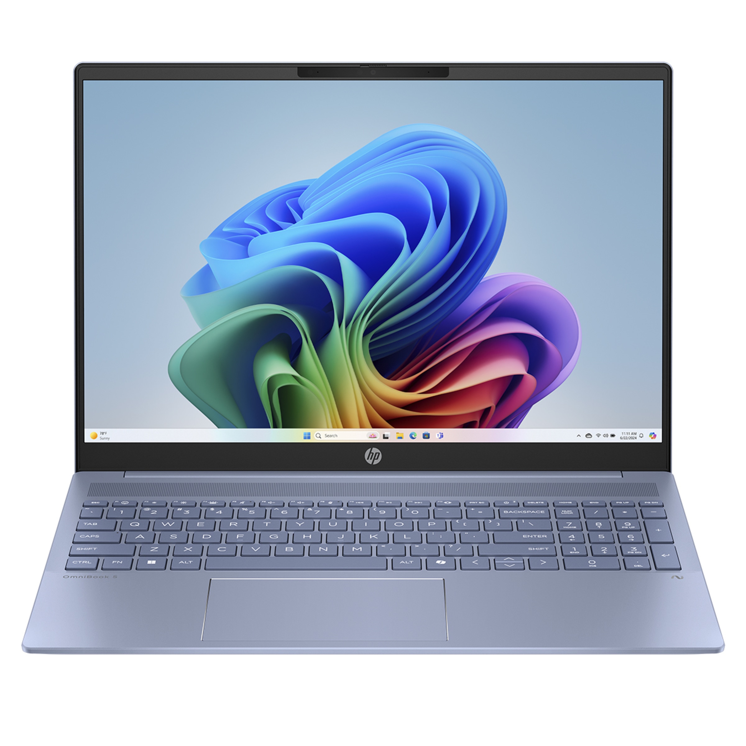Portátil HP OmniBook 5 16-ag1001ns, Copilot+PC, Ryzen IA 7-350, 32GB, 1TB SSD, 16", W11 Azul-1