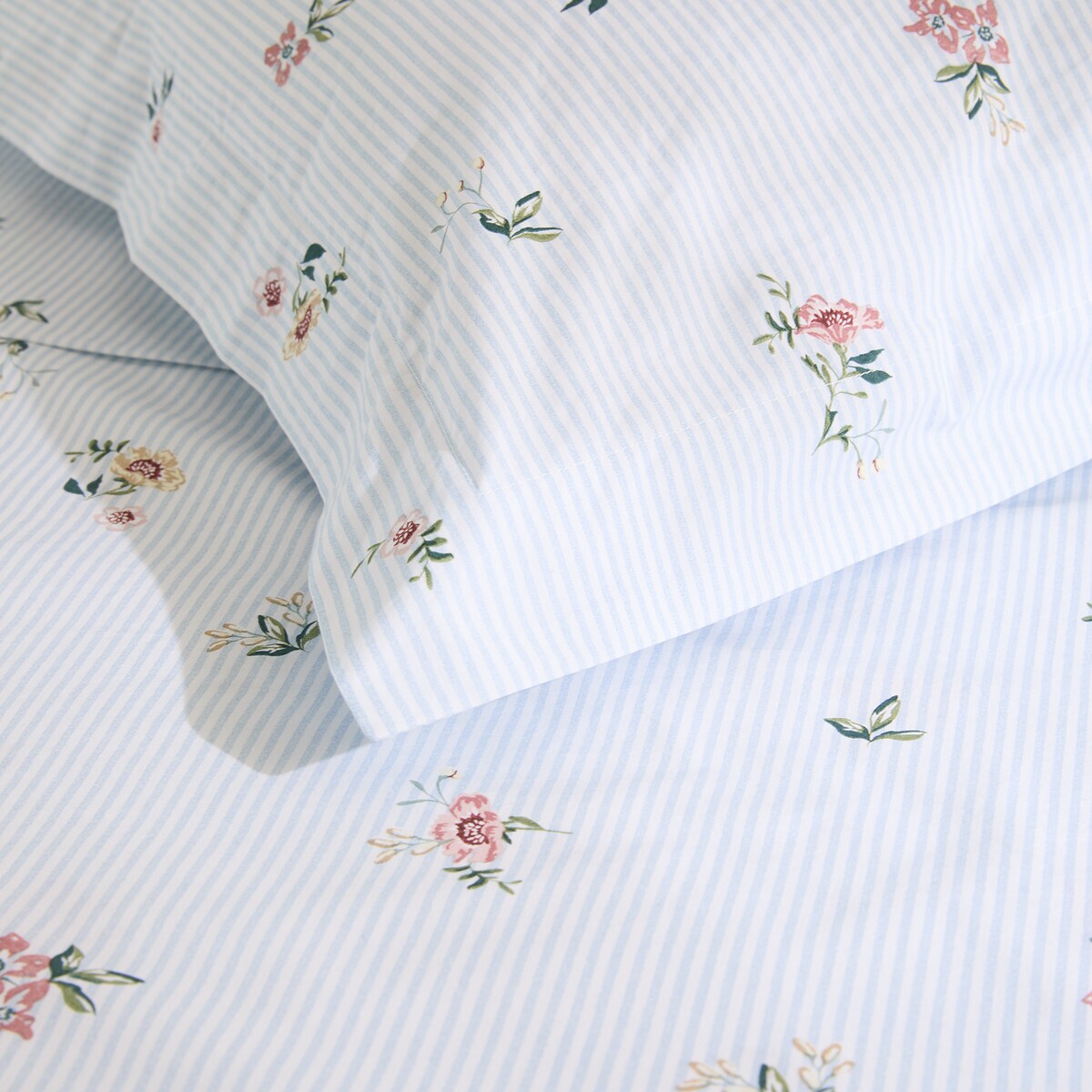 Conjunto de Lençóis de Algodão Dubois Azul-3