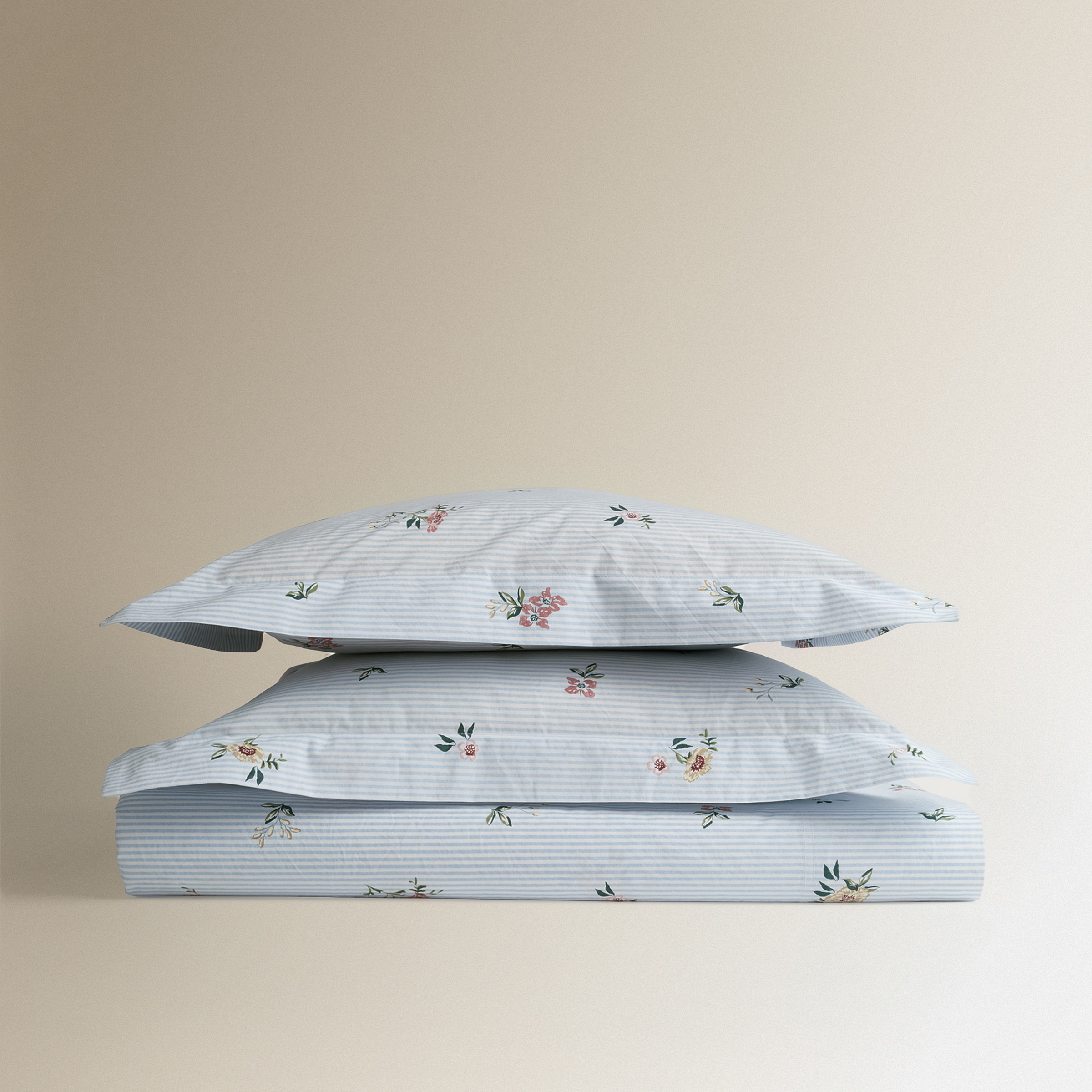 Juego de sábanas algodón Dubois Azul-4