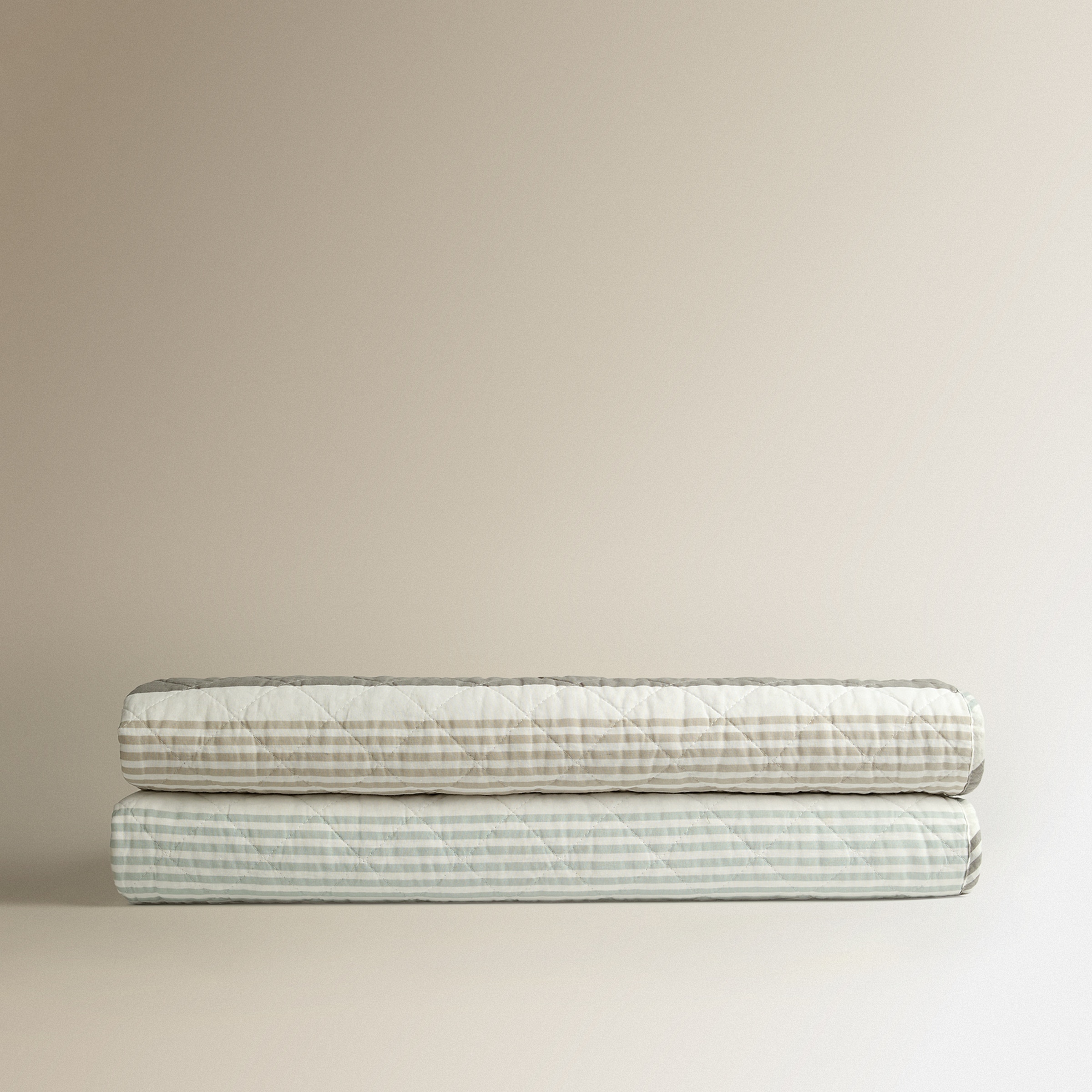 Edredón reversible Coen Basics - El Corte Inglés Verde-5