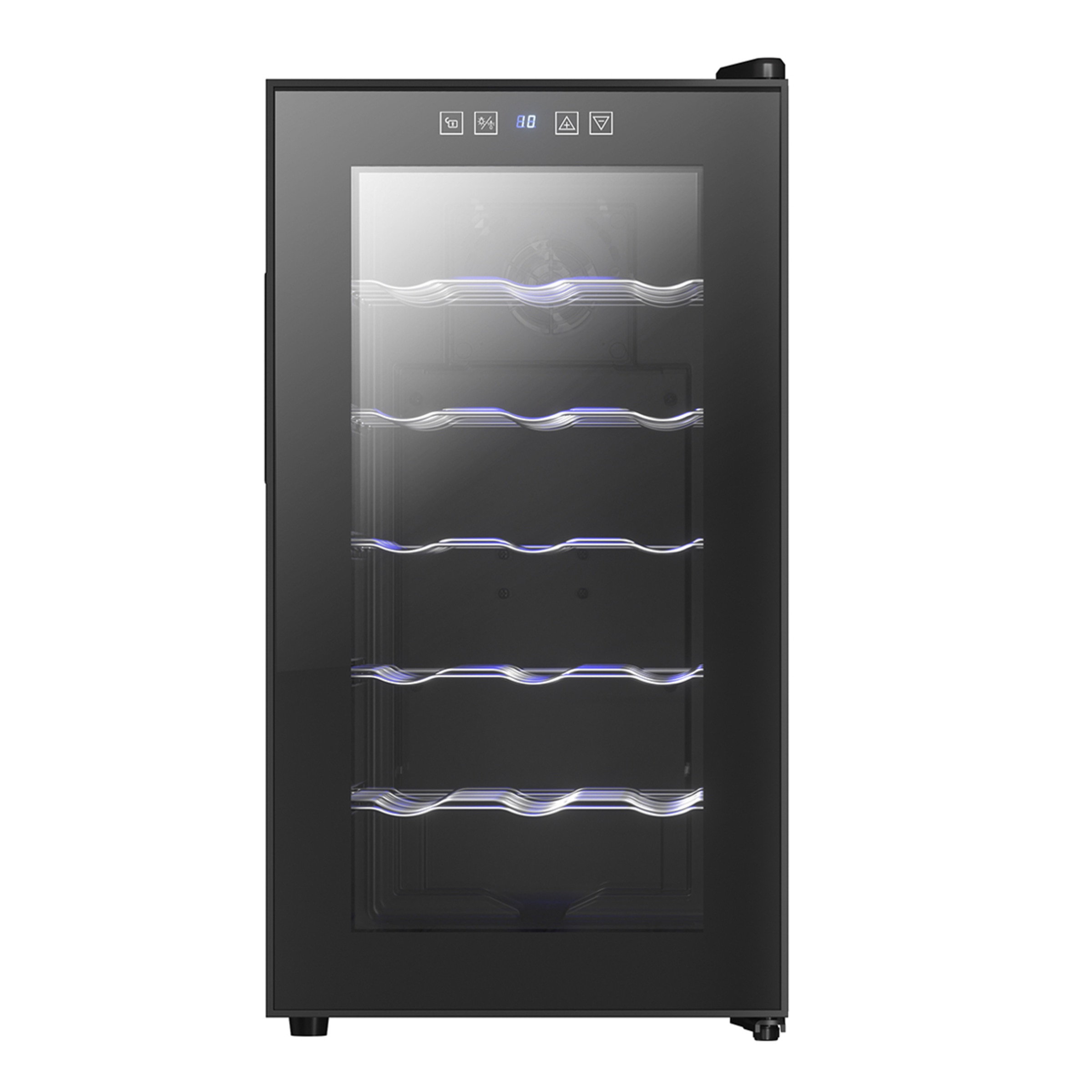 Imagem 0 de Garrafeira Saivod VS1825 para 18 Garrafas Standard - Preto