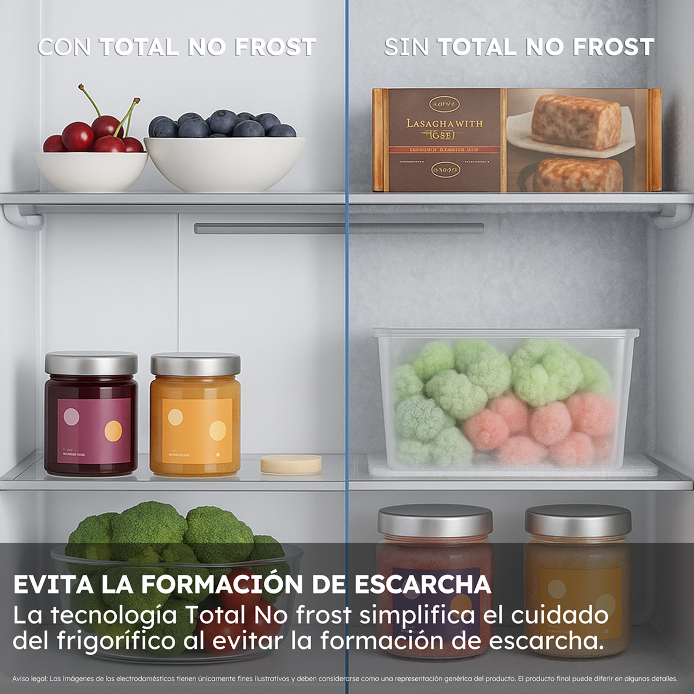 Frigorífico americano Haier Total No Frost MultiDoor Cube 90 Serie 5 - HCR5919ENMP Inox Platino-8